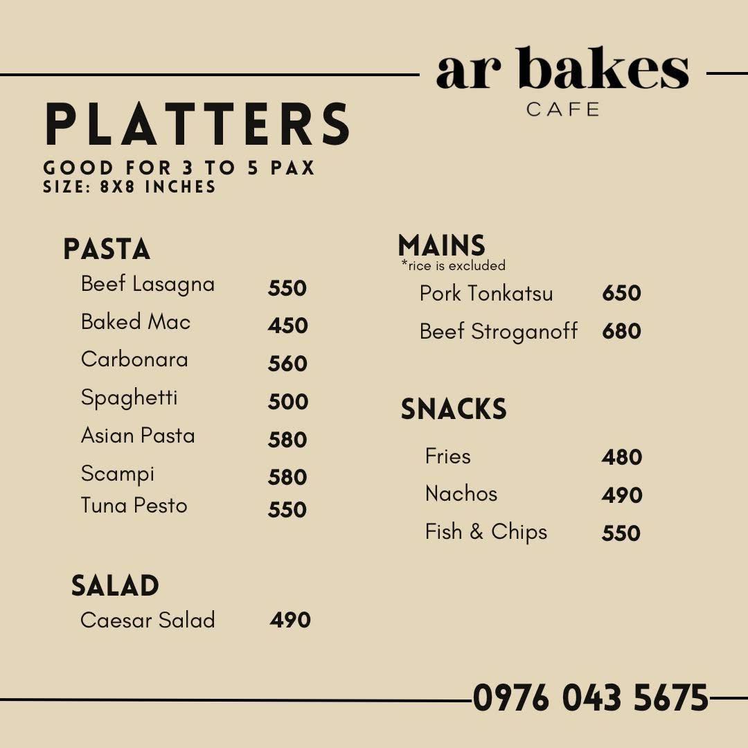 AR Bakes Cafe