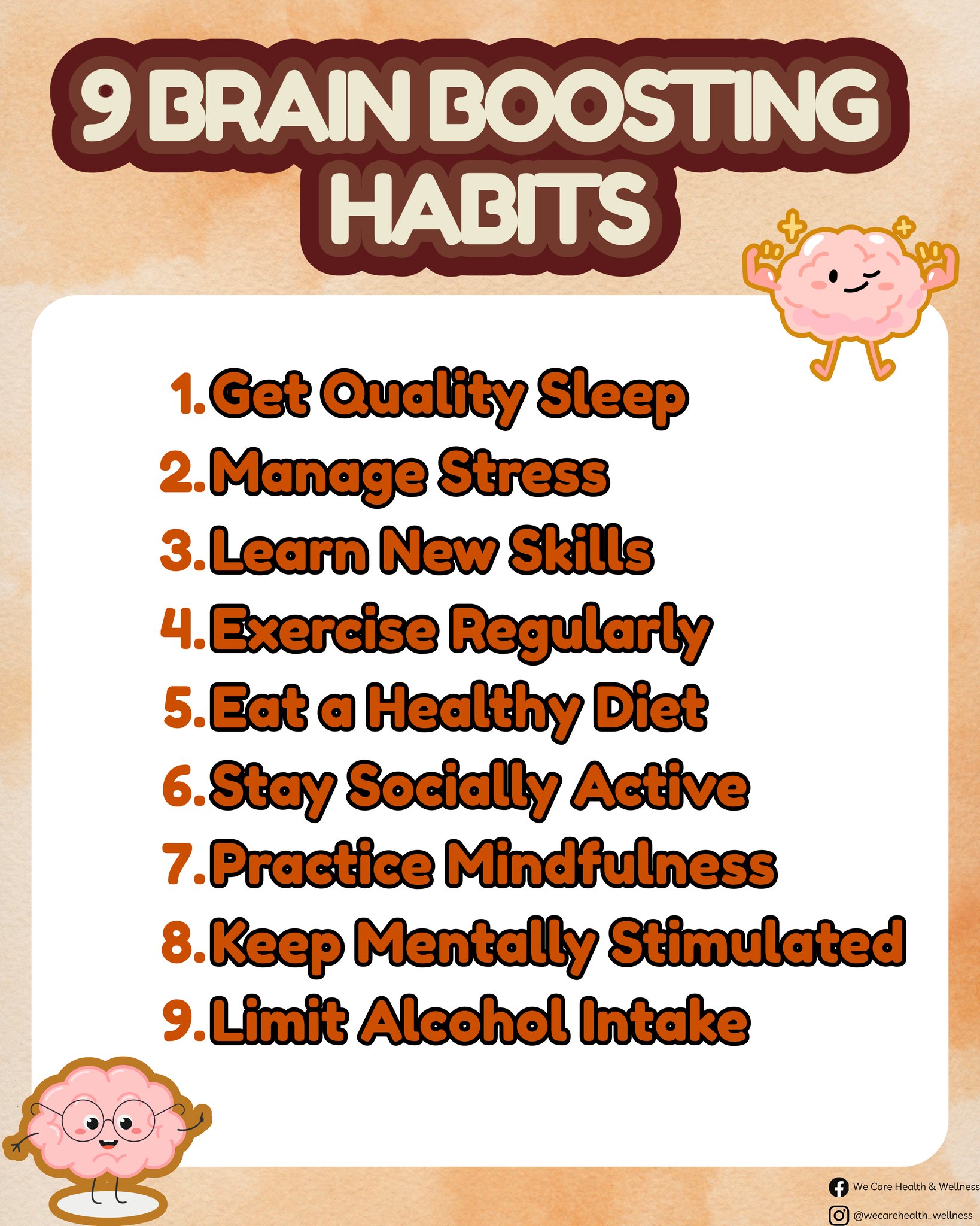 We - 🧠 Boost your brainpower with habits that fuel focus, memory, and ...