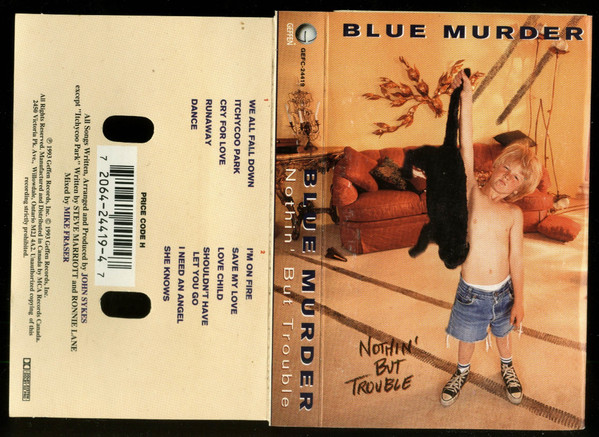 Album Anniversary: BLUE MURDER - Nothin' But Trouble. Released on