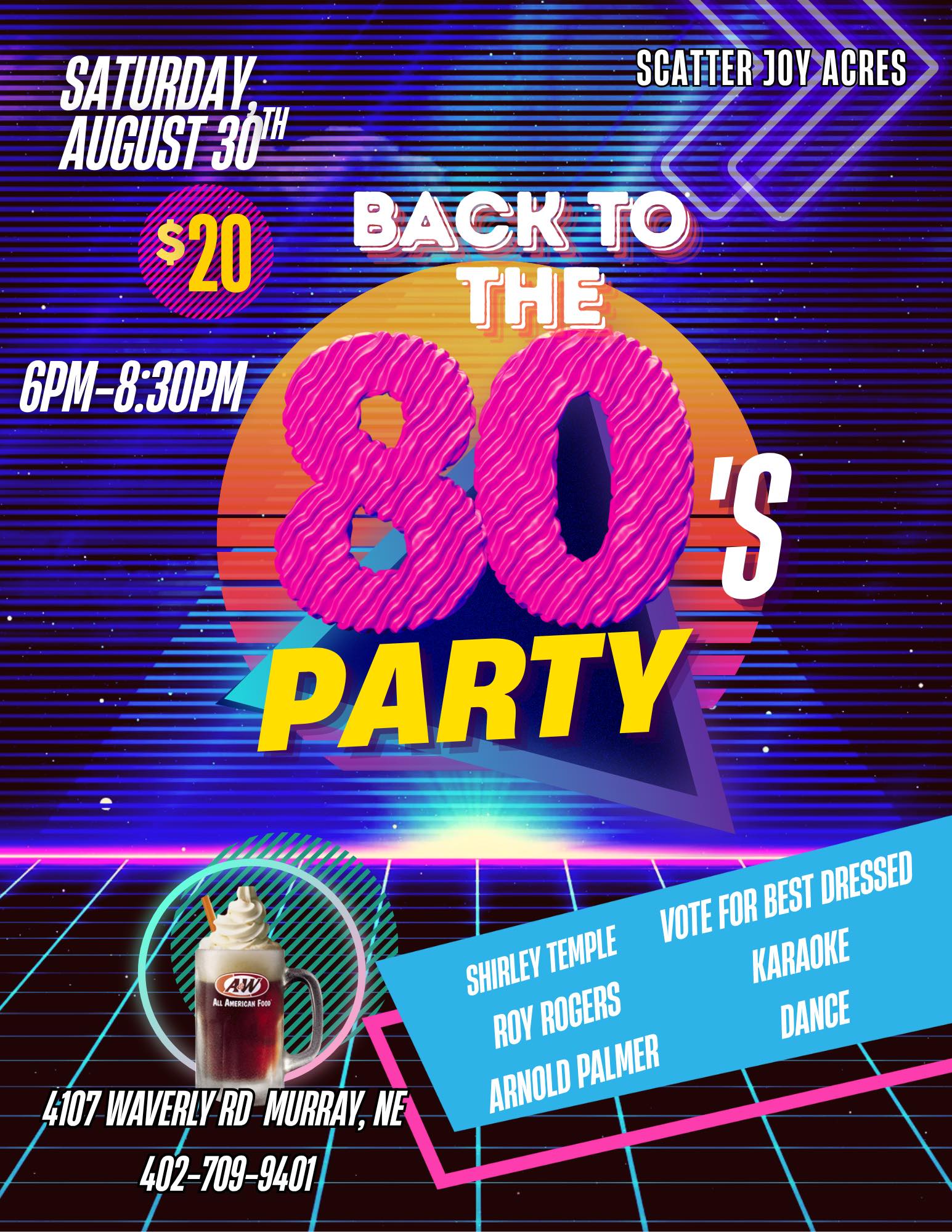 Scatter - 🚨 TOTALLY TUBULAR! 🚨 We’re goin’ Back to the 80’s at Scatter ...