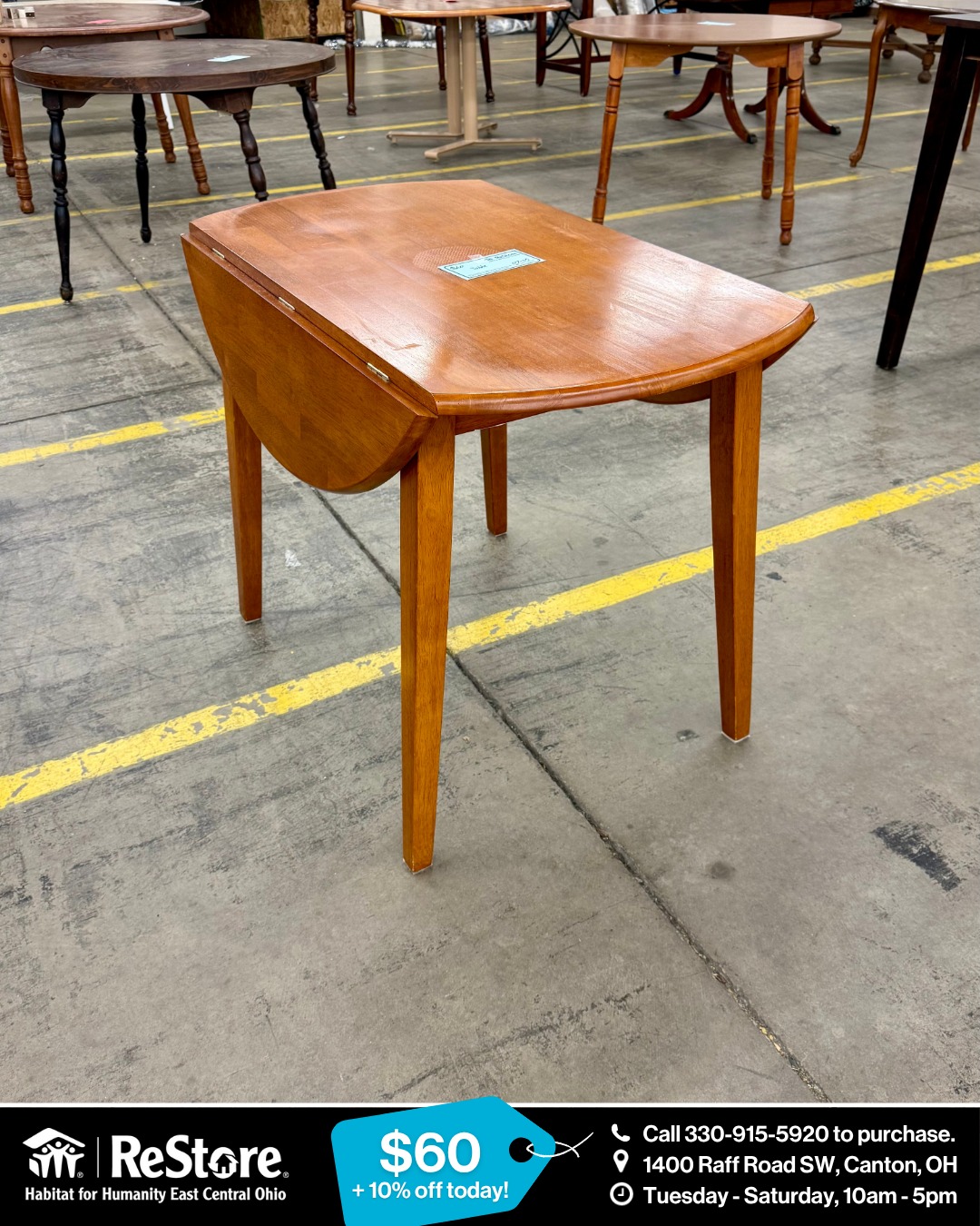 Habitat for Humanity ReStore, Canton - Dining Table w/ 4 Chairs | $119 ...