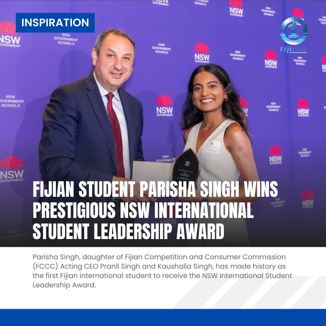 Fiji - #FijiOneNews | 🌏 Parisha Singh, daughter of Fijian Competition ...