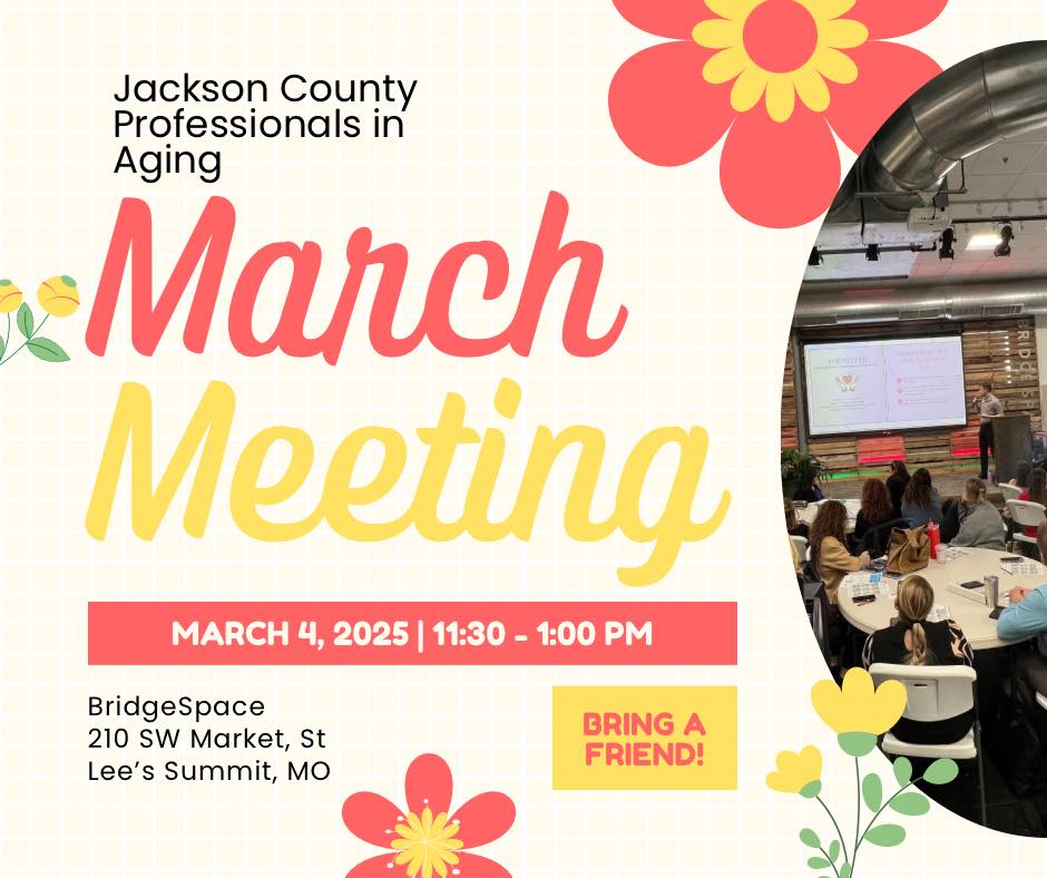Jackson County Professionals in Aging - Mark you calendars now for this ...