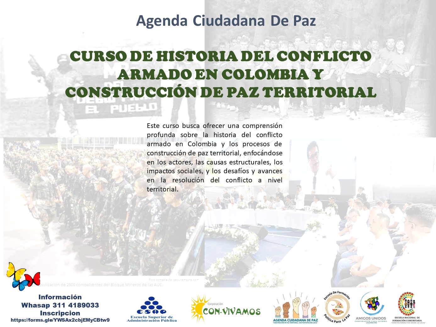 Corporación - CURSO HISTORIA DEL CONFLICTO ARMADO EN COLOMBIA ESAP ...