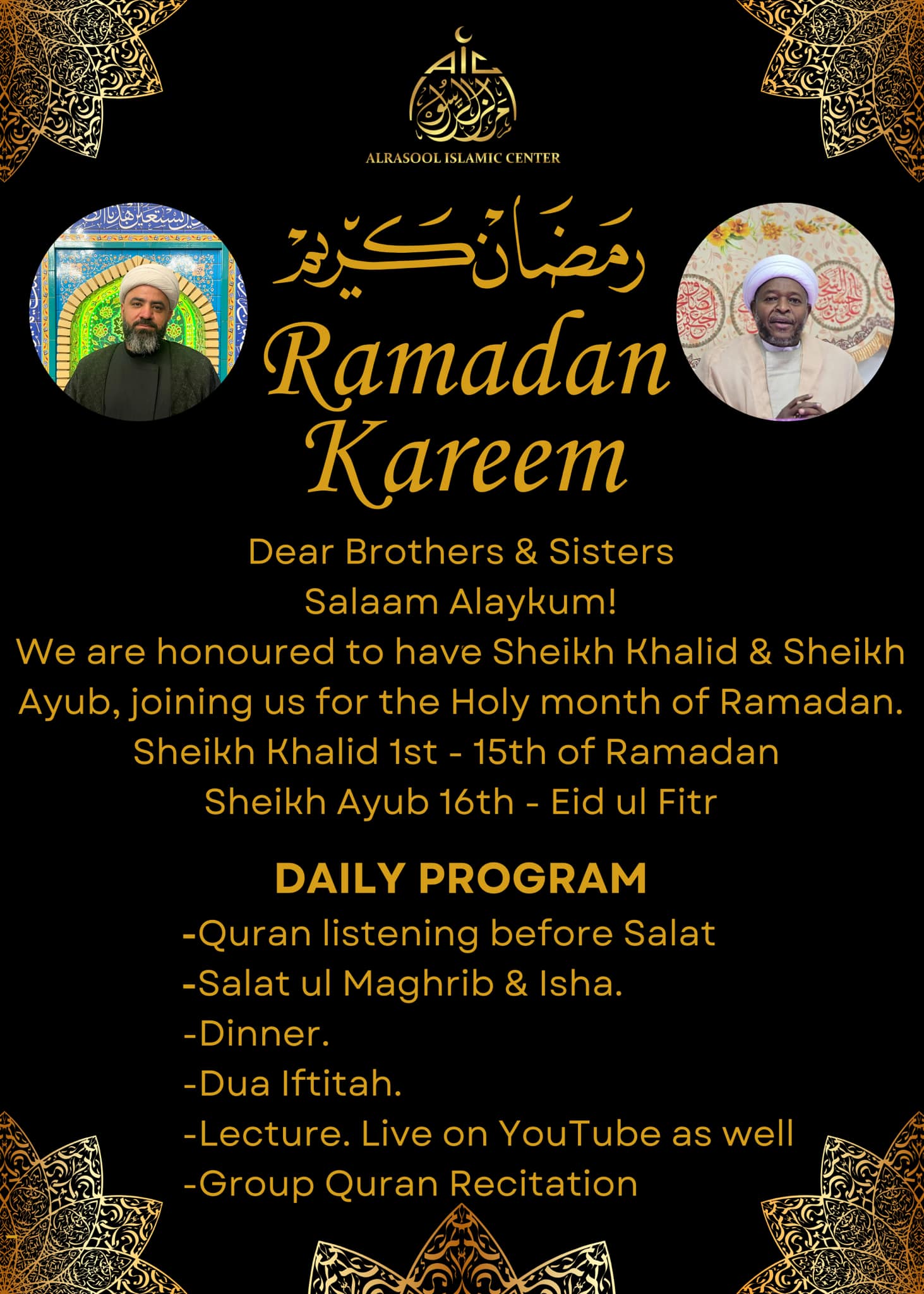 ALRASOOL ISLAMIC CENTER | Taylorsville UT