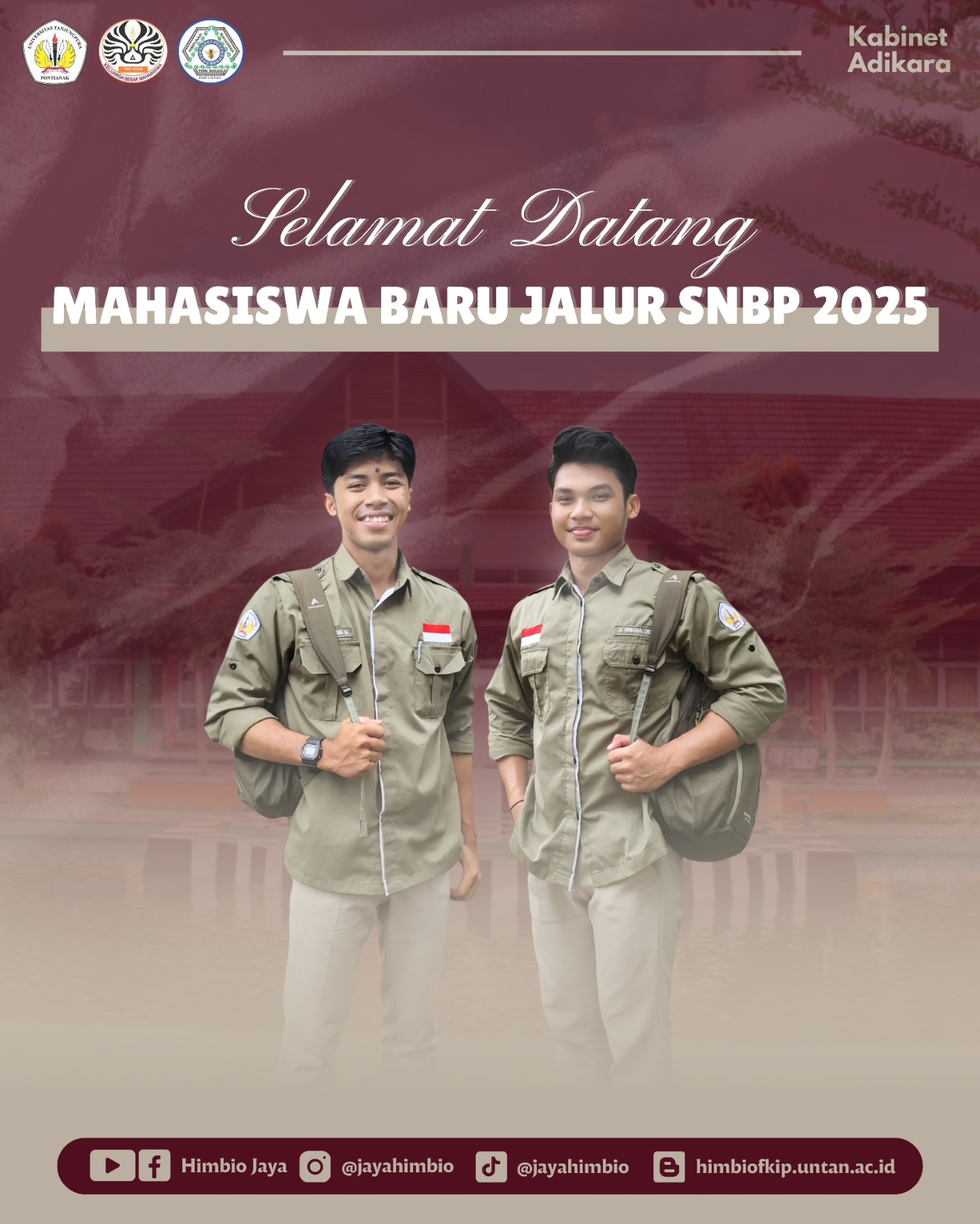 Himbio - [SELAMAT DATANG MAHASISWA BARU JALUR SNBP 2025] Hai, mahasiswa ...