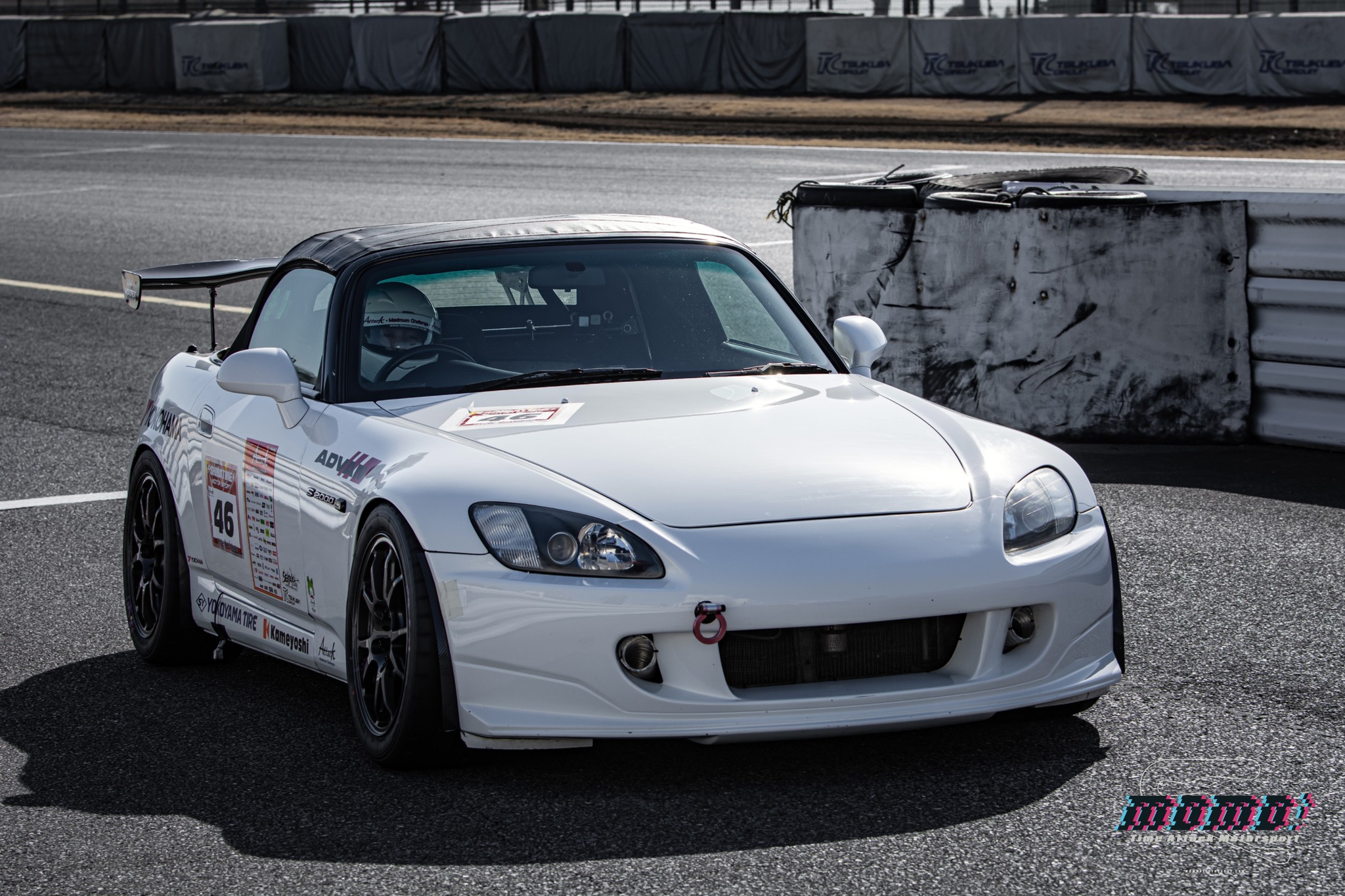 The ARVOU S2000. Best time of 53.887 on 295/35/18 A050s at Tsukuba