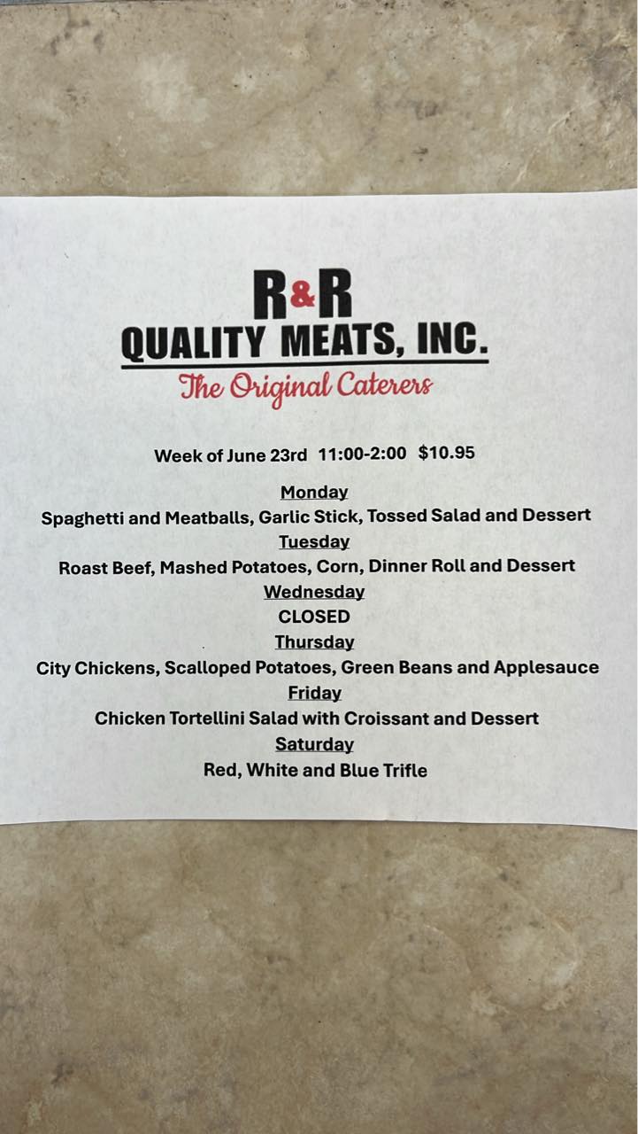 R & R Quality Meats-The Original Caterers | Cheviot OH