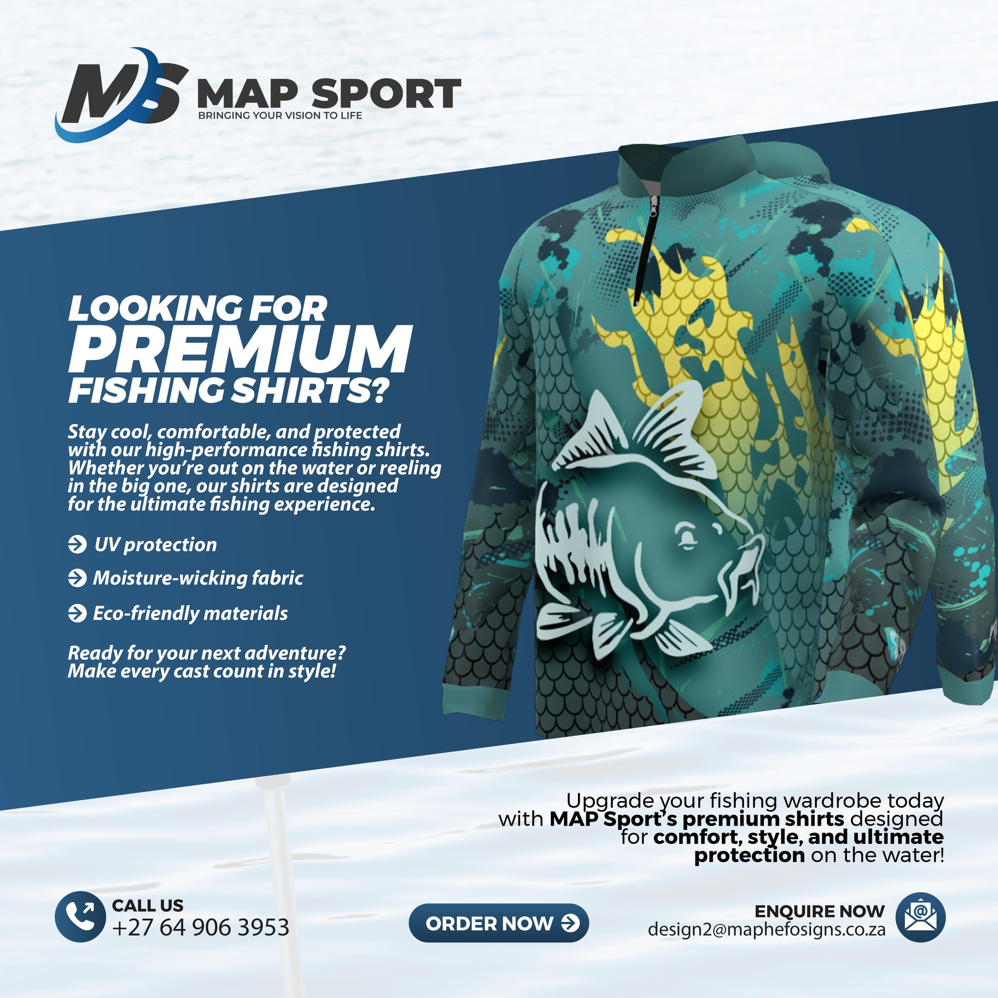 Map - 🎣 Looking for premium fishing shirts? MAP Sport has got you ...