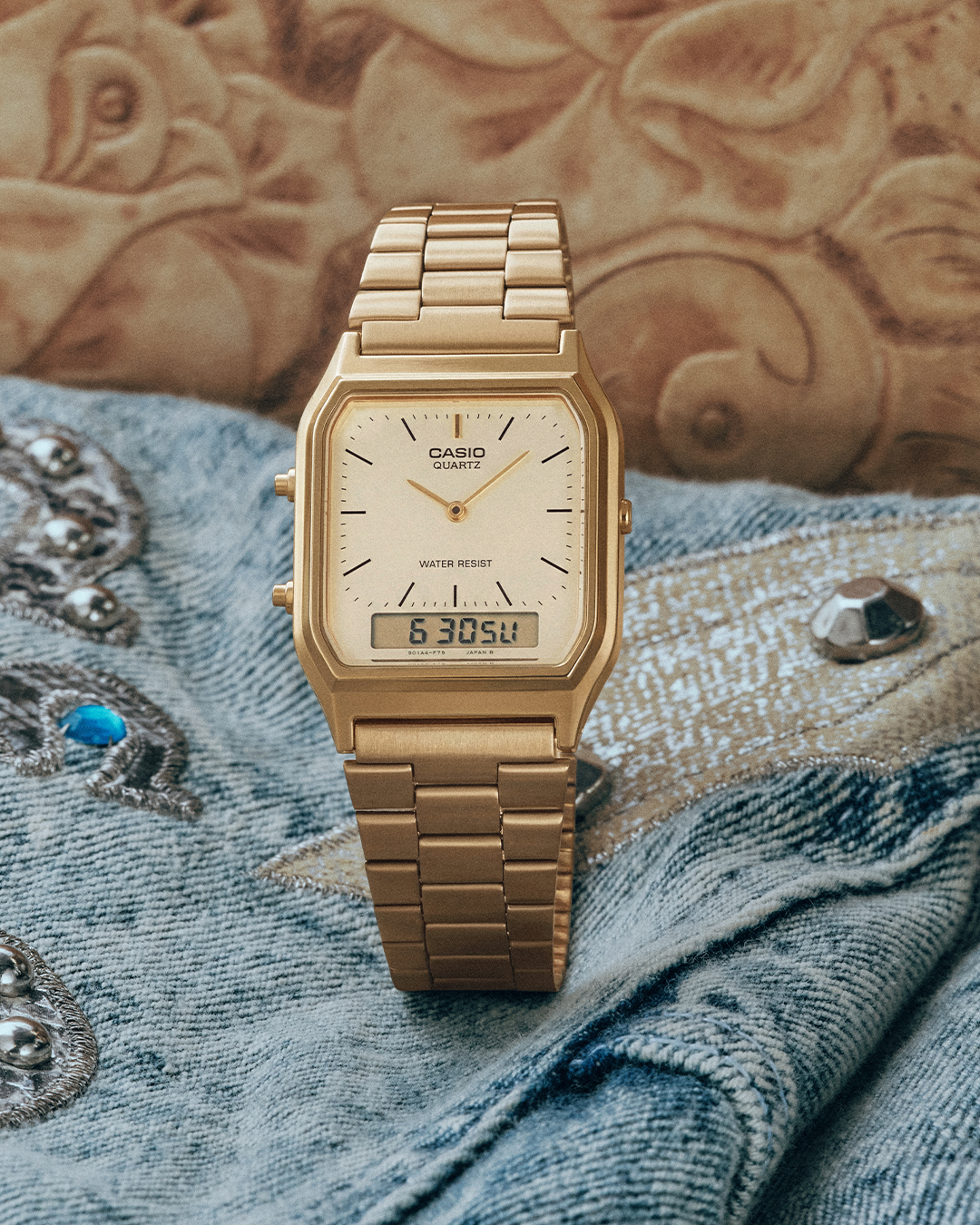 CASIO - Accessorise your look with the A1000MA-7EF The silver