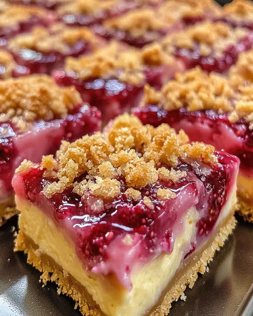 Optimal - Lemon Raspberry Cheesecake Crunch Bars For the Crust: 1 1/2 ...