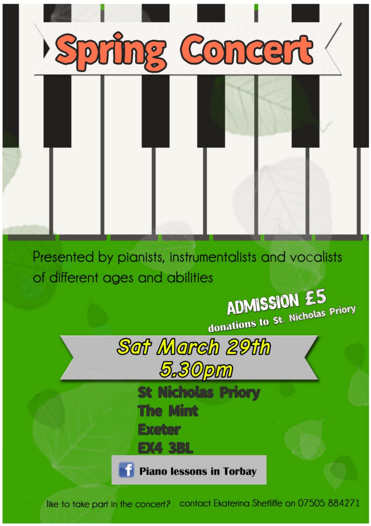 Piano Lessons in Torbay | Paignton