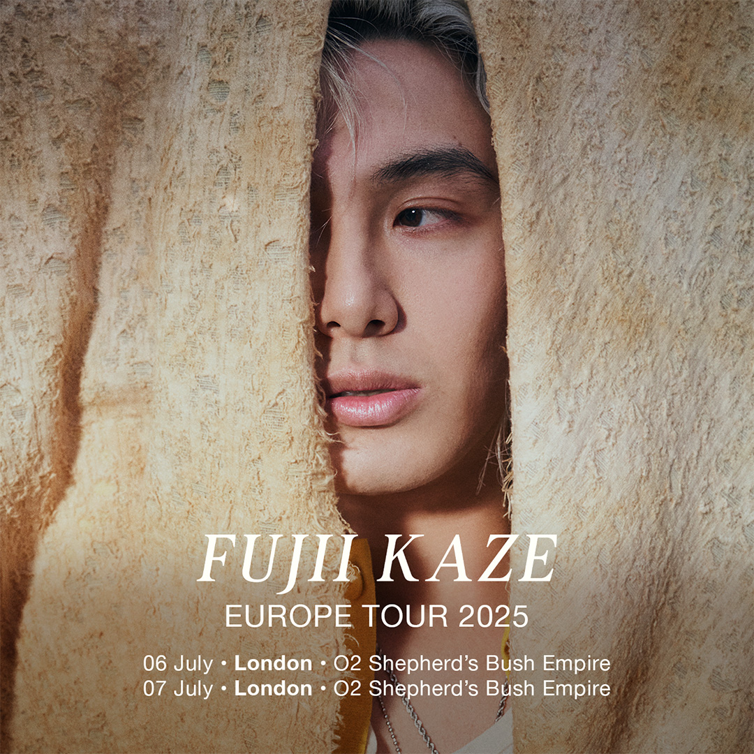 FUJII KAZE NORTH AMERICA TOUR 2025 New show added ： 01 Aug The
