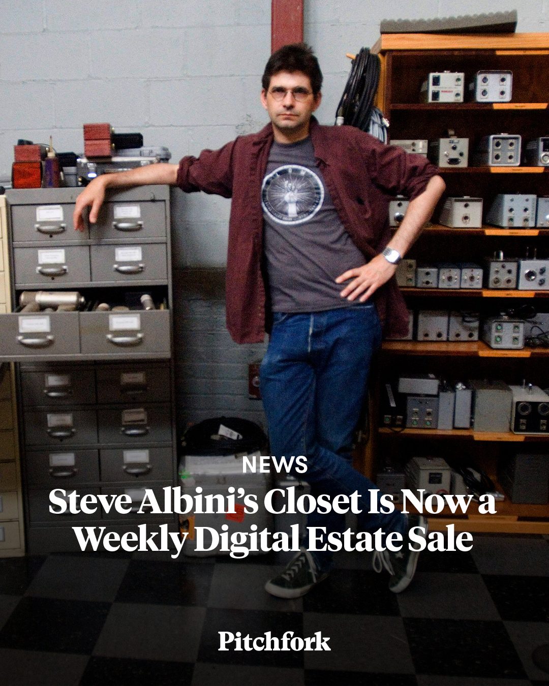 Steve Albini's Closet Opens: Thousands of Rare Items from a Sonic