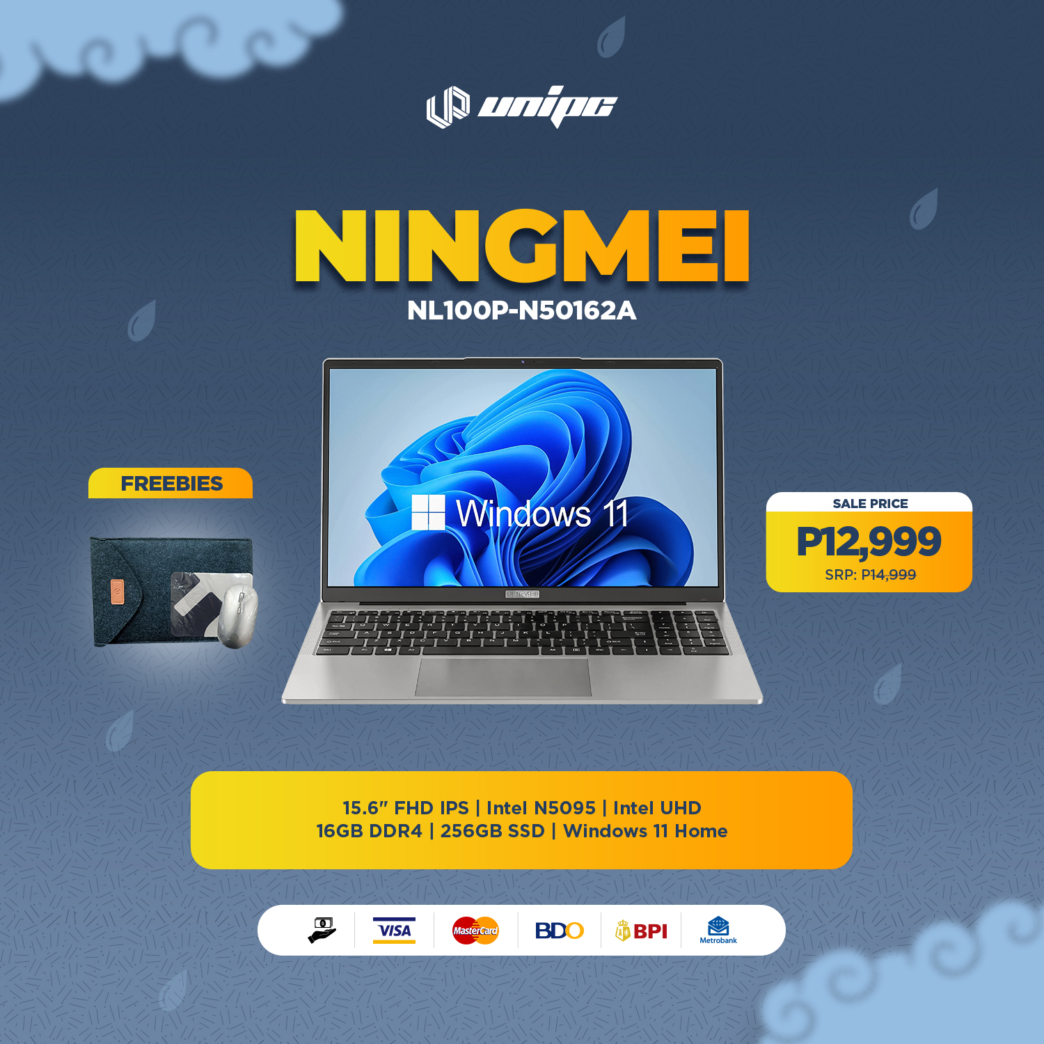 UniPC - Cellphone pricing sa laptop? Grab the Ningmei N50162A today ...