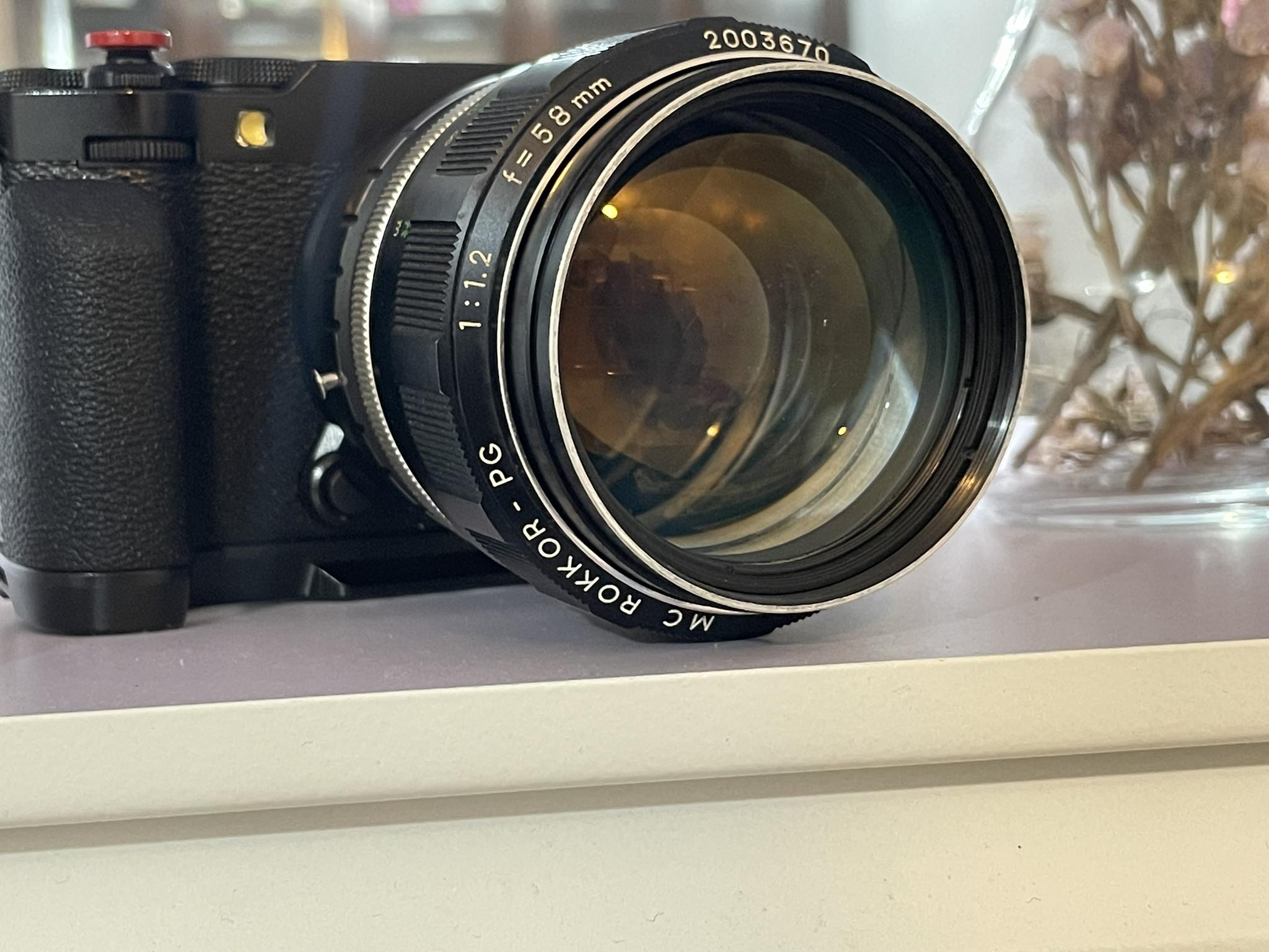 Minolta MC Rokkor-PG 58mm f1.2 ????
