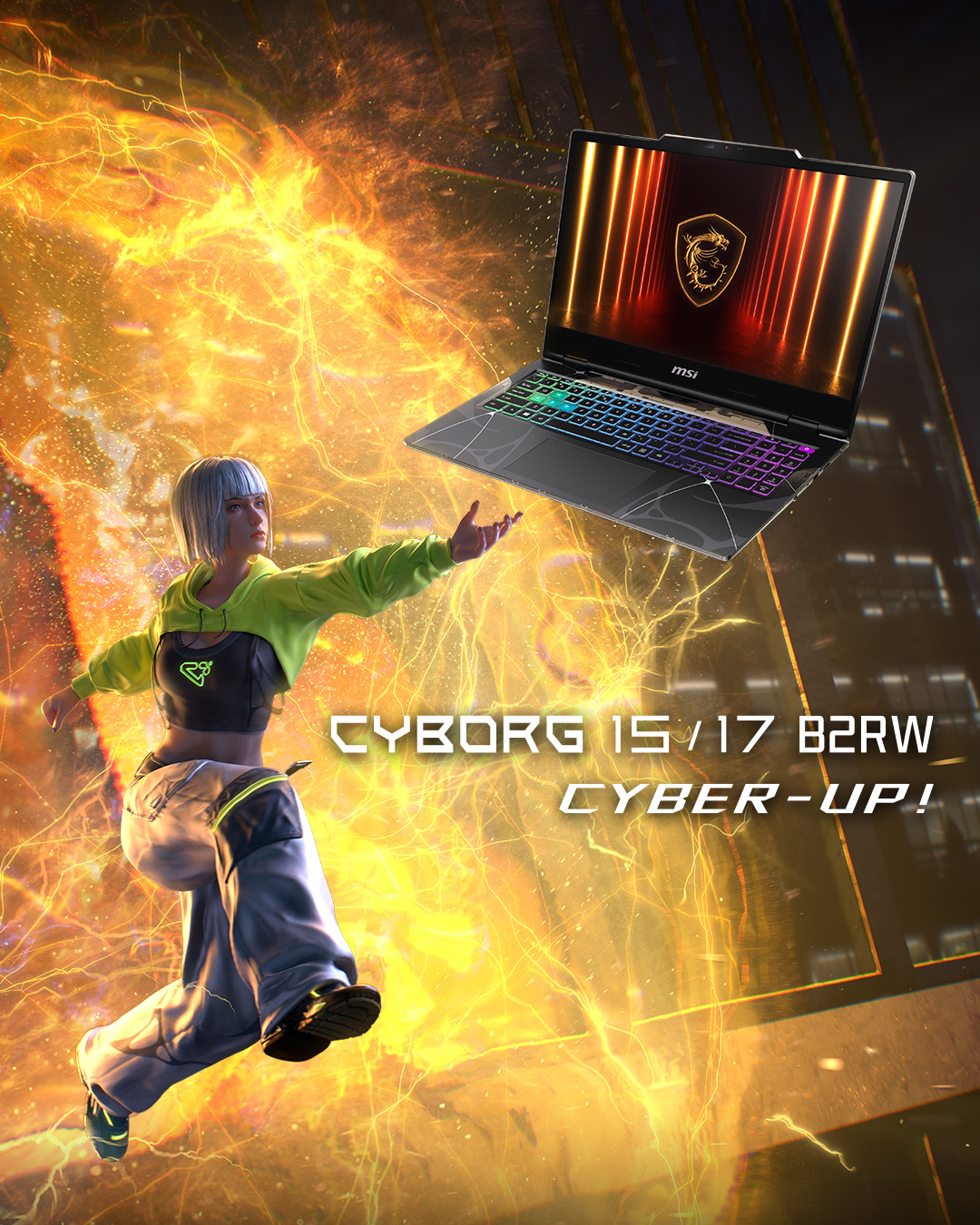 MSI Gaming - 👾Meet the brand-new, evolved Cyborg Series,... | Facebook