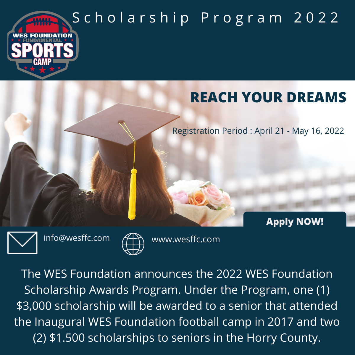 The WES Foundation announces the 2022... - The WES Foundation