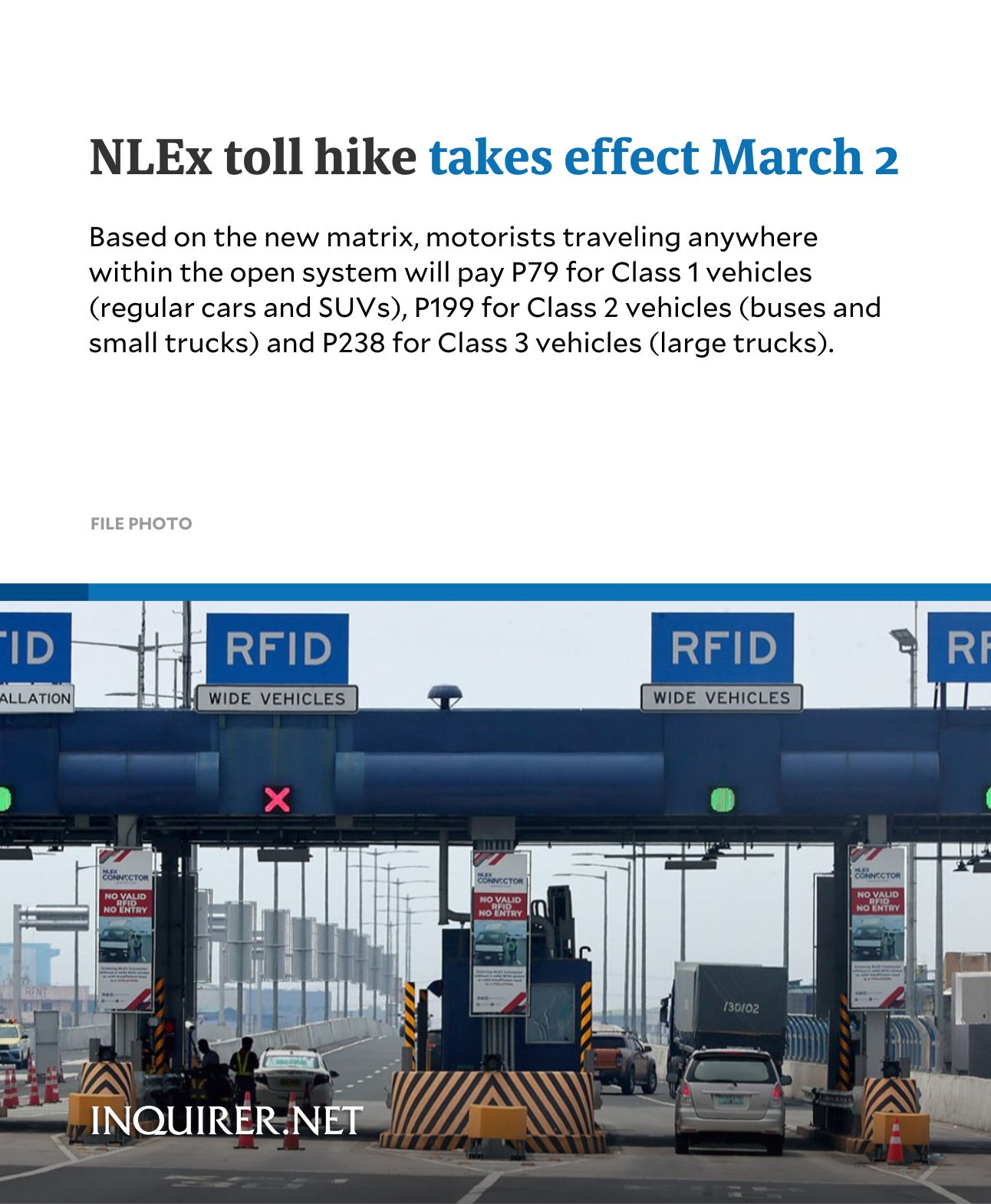 INQUIRER.net - HEADS UP, MOTORISTS! Motorists using the...