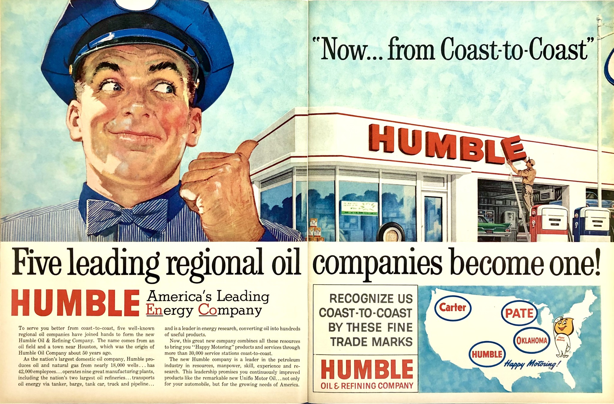 1960 - Humble Oil & Refining Company (Click image to enlarge)