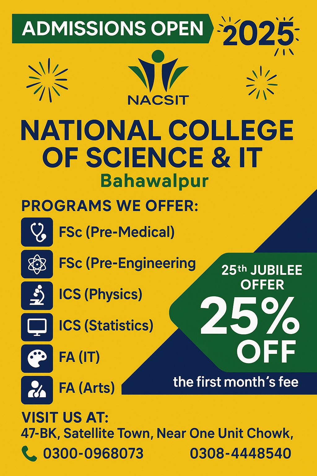National College of Science and Information Technology, BWP | Bahawalpur