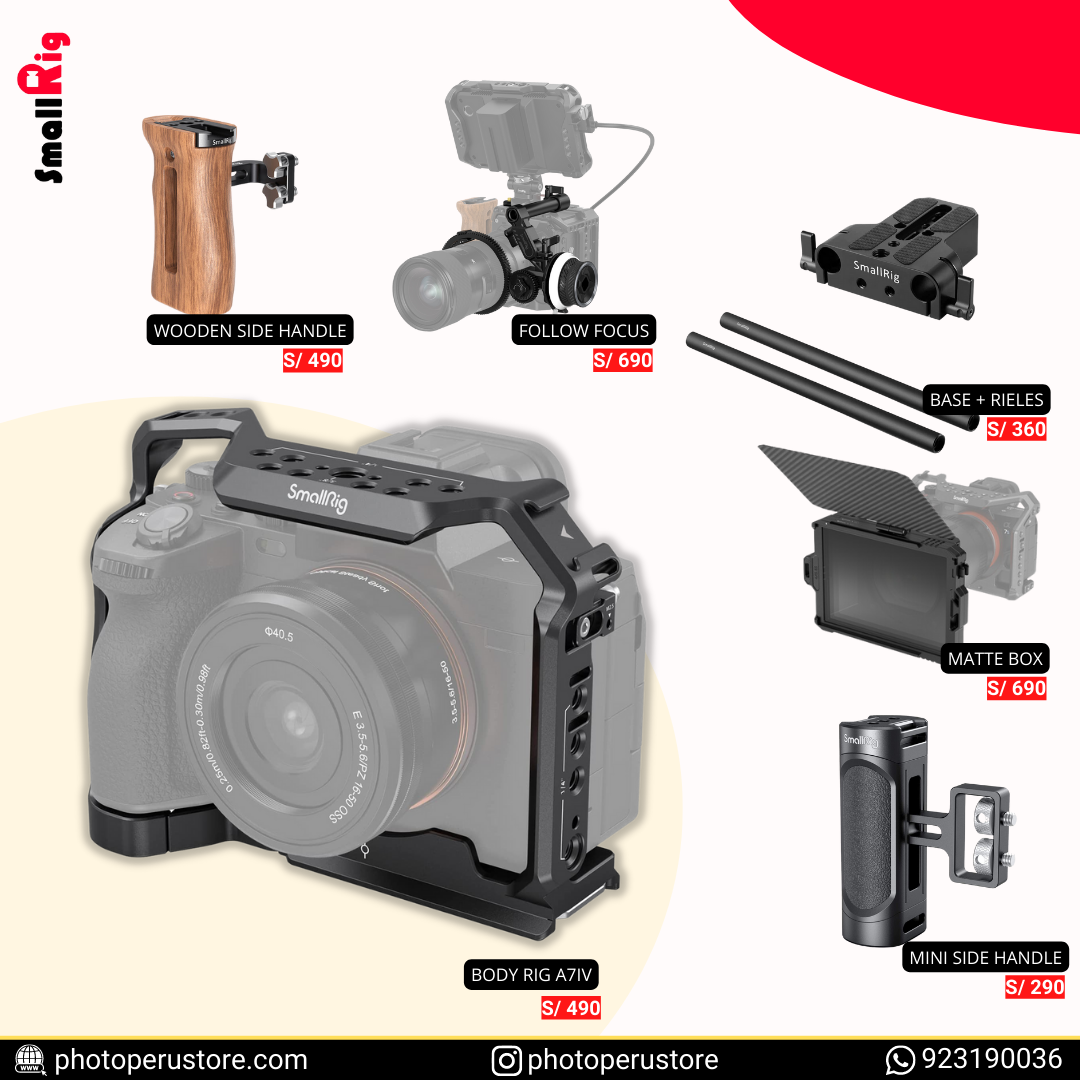 PhotoPeru Store - 😍😍El mejor RIG UP para tu SONY A7IV