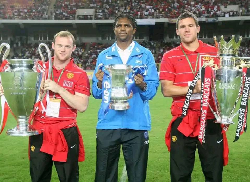 Throwback 2008 when Manchester United and Portsmouth played in