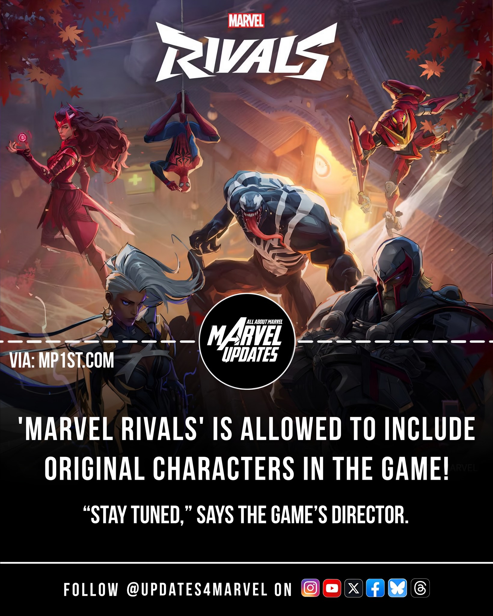 Marvel - MARVEL RIVALS can now feature original characters, with the ...