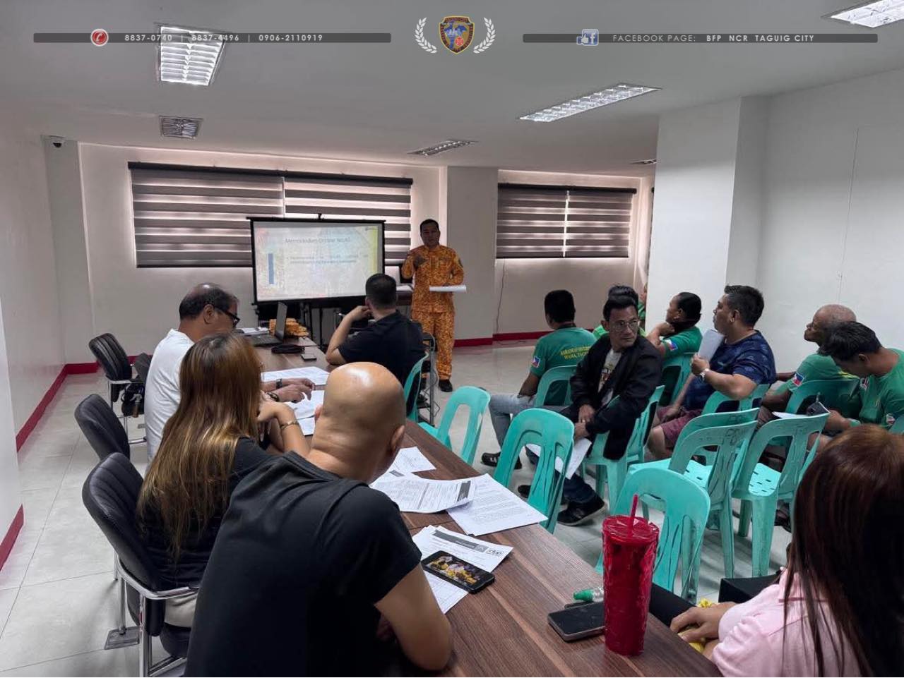 BFP - OPLAN LIGTAS NA PAMAYANAN|| WORKSHOP 11 February 2025 Taguig City ...