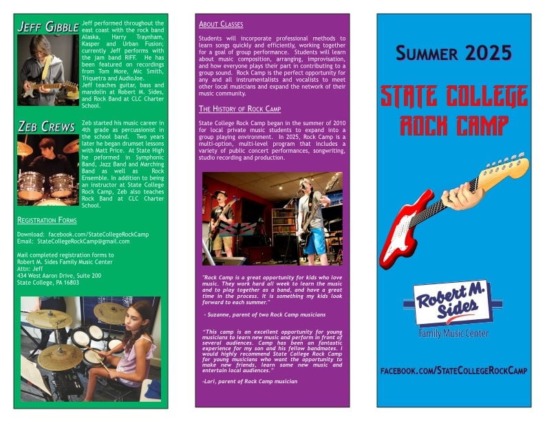 State College Rock Camp | State College PA