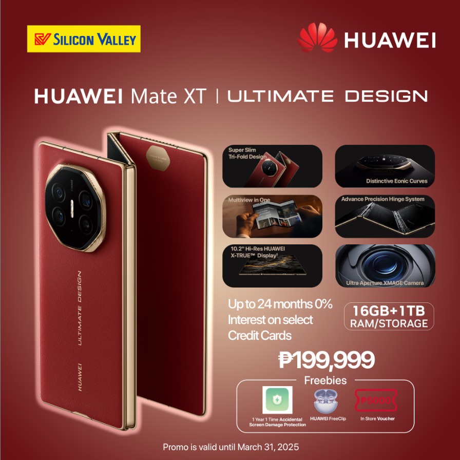 Huawei Mate XT with 16GB RAM and 1TB storage