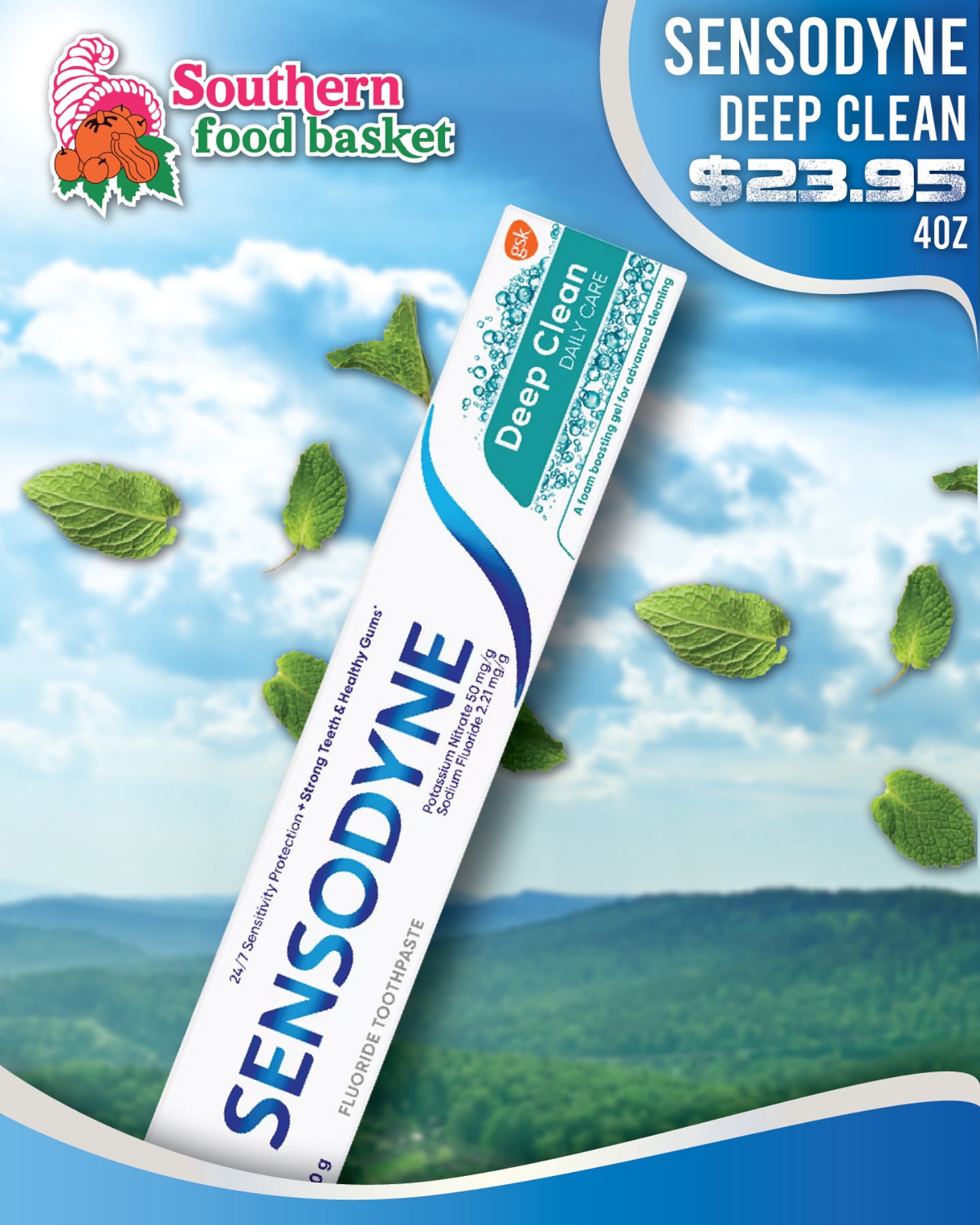 Southern - Sensodyne Deep Clean Toothpaste works inside the tooth to ...