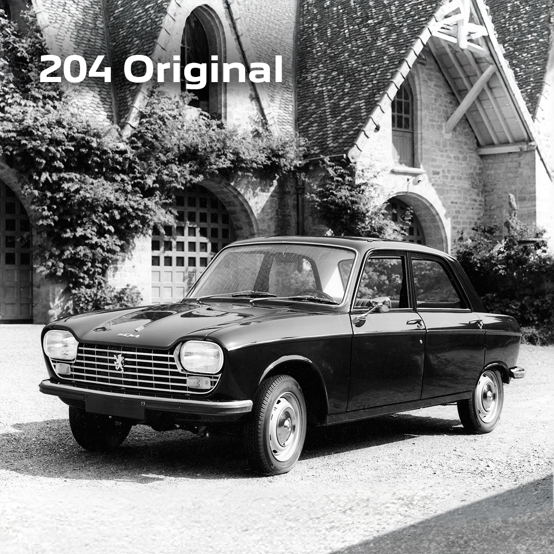 🤔¿Sabías que el Peugeot 204 fue el primer modelo de la marca con
