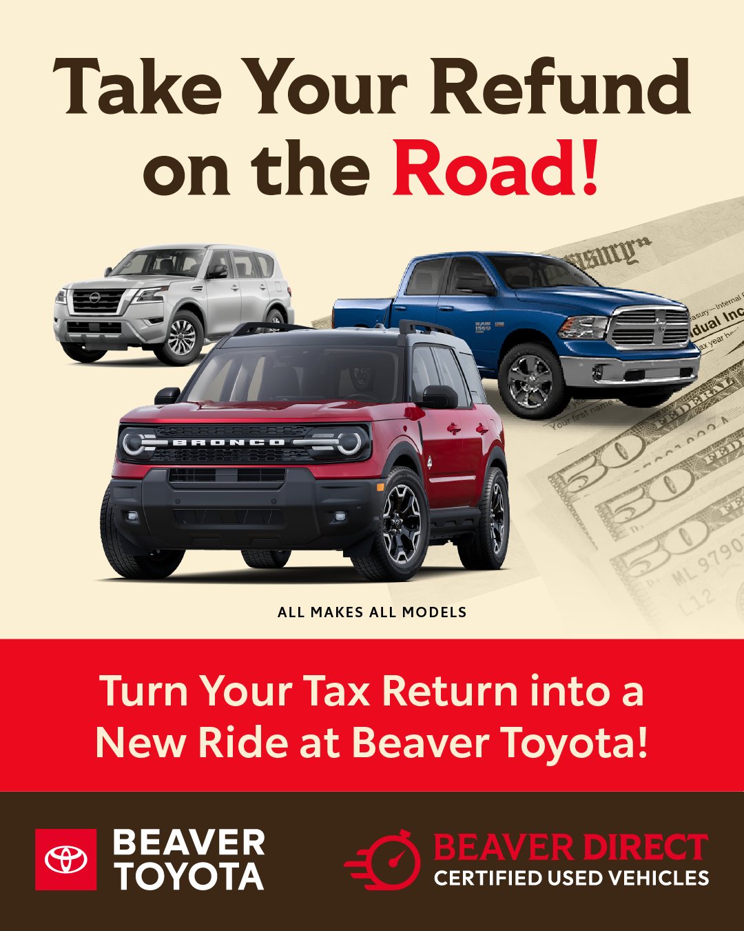 Beaver - 🚗💰 Take Your Refund on the Road with Beaver Toyota of Cumming ...