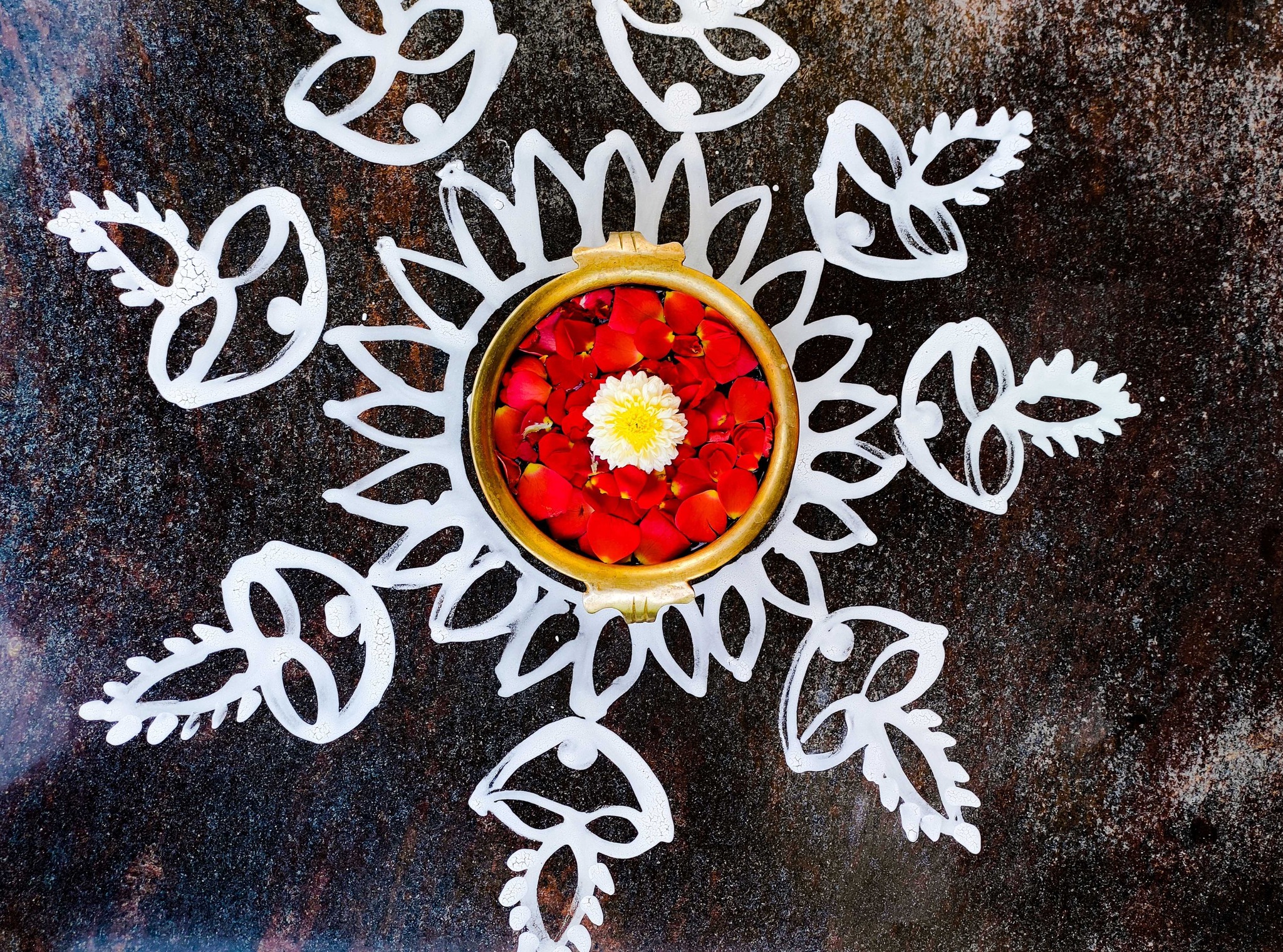 Bhavani's - Cute Baby 👶🍼 Rangoli / Baby Shower Rangoli / Pappa kolam ...
