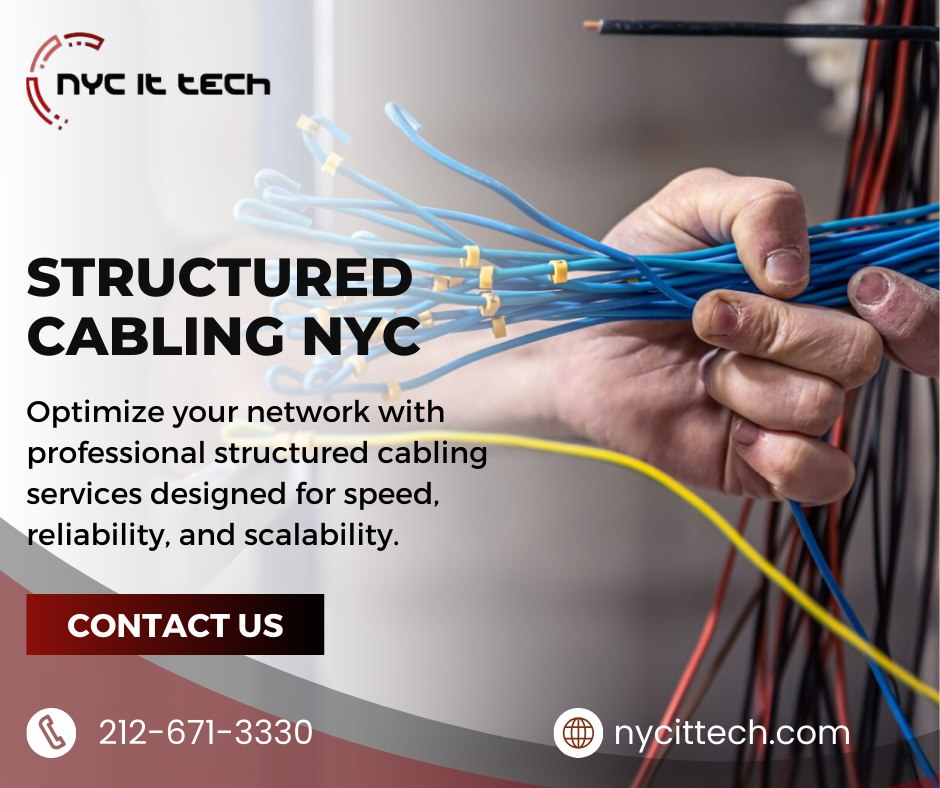 NYC It Tech - ⚡ NYC IT Tech - Structured Cabling NYC ⚡... | Facebook