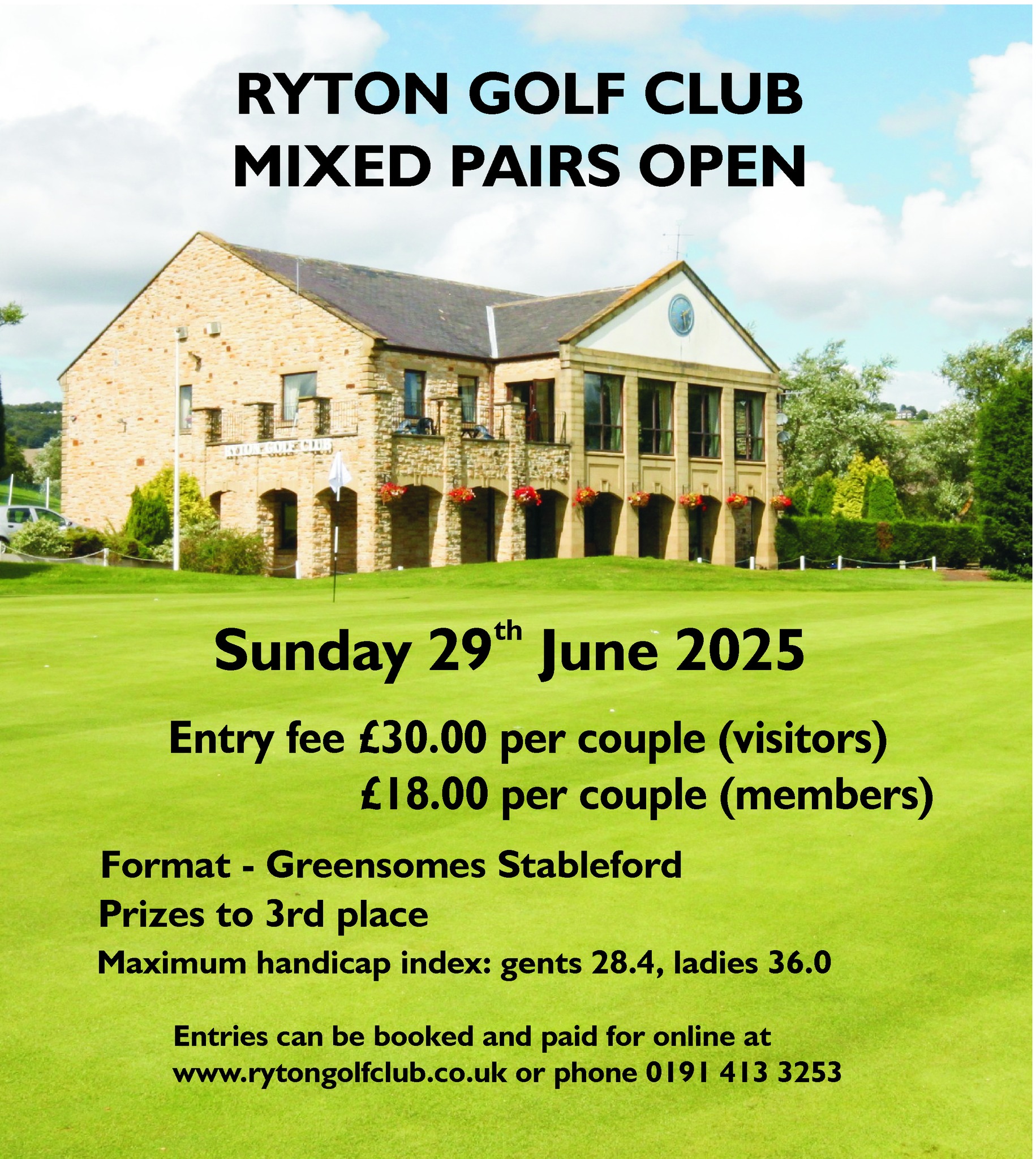 The Official Ryton Golf Club | Newcastle upon Tyne