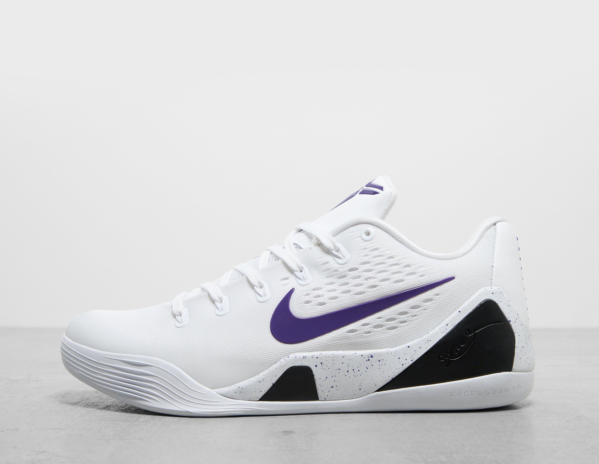 Nike Kobe 9 EM Low Protro 'White/Purple' Drops August 1 🐍 Details