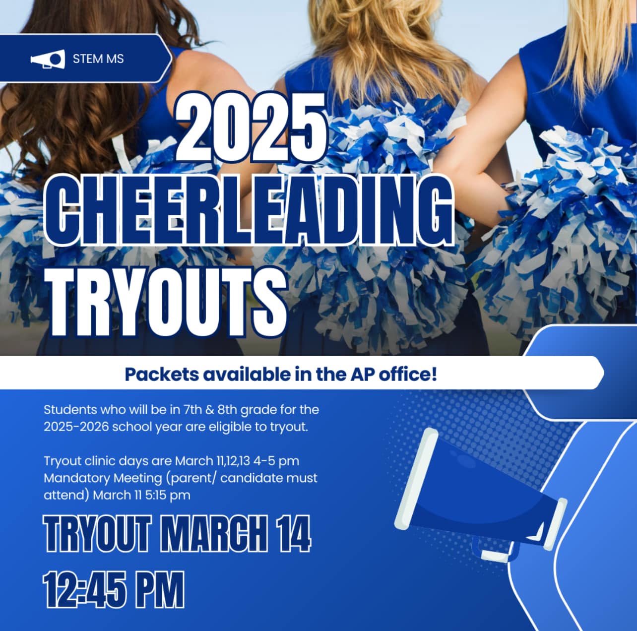 STEM - 🌟Calling all cheerleaders🌟 It's that time again... Cheer trouts ...