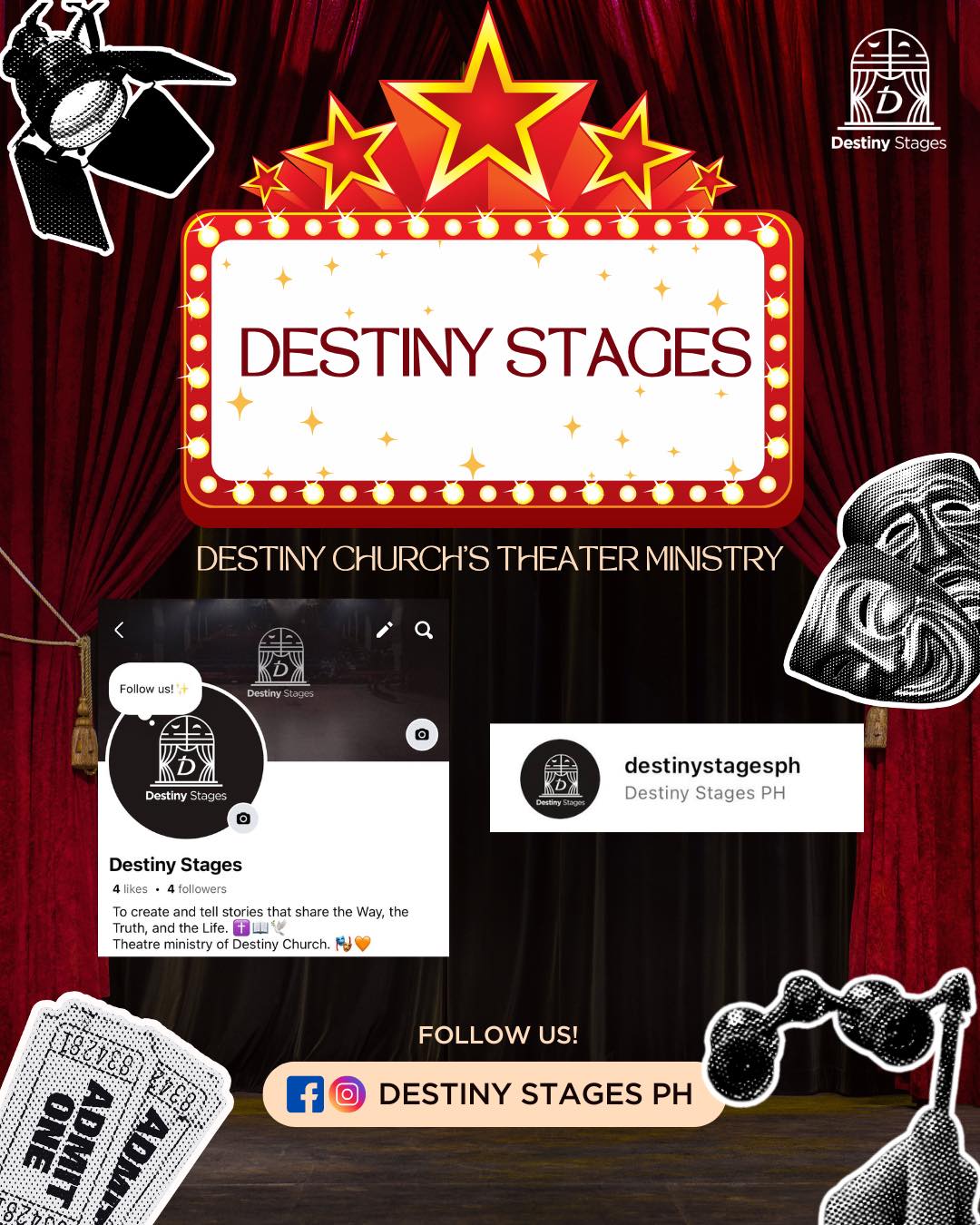 DESTINY CHURCH - 🎭 Introducing Destiny Stages – the... | Facebook
