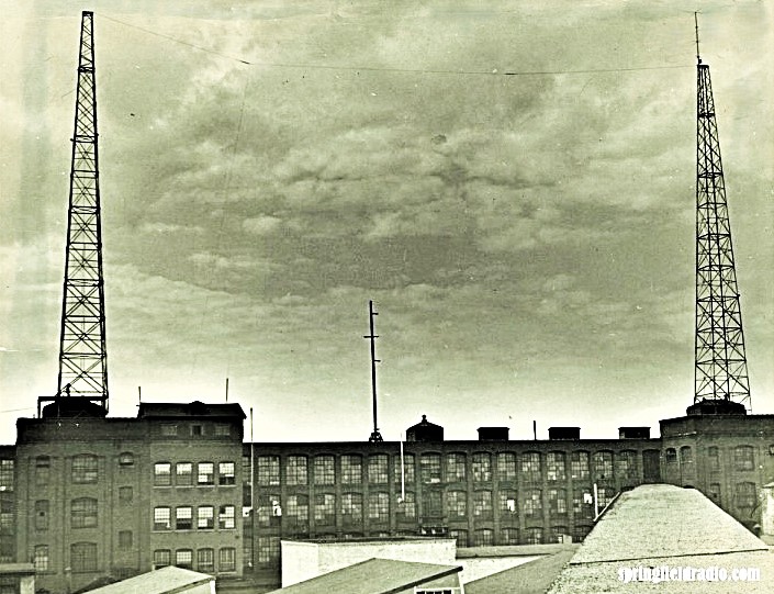 Radio Station WBZA radio towers were located on top of the old ...