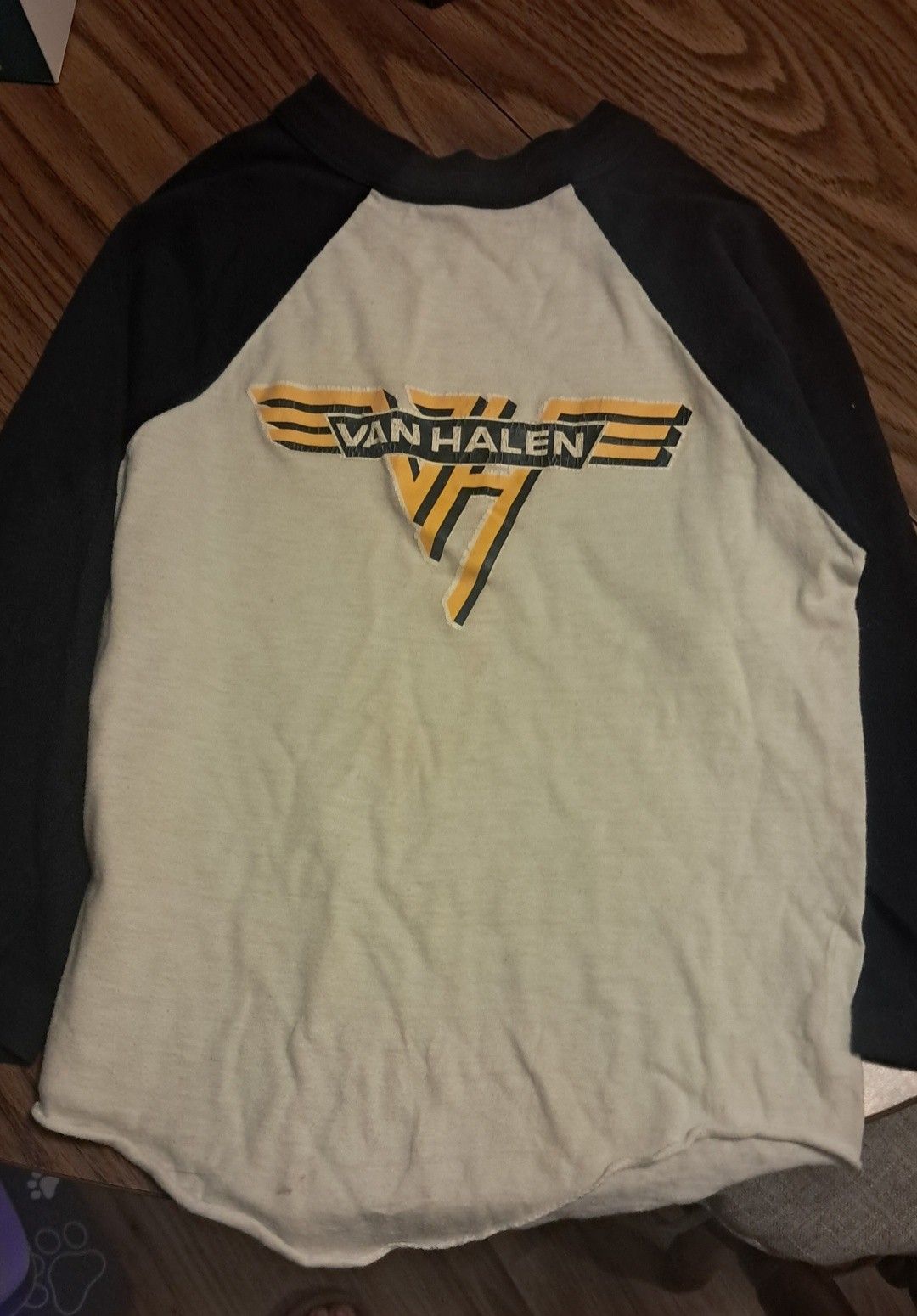 For the iconic tee from their 1982 tour, Van Halen — ingeniously