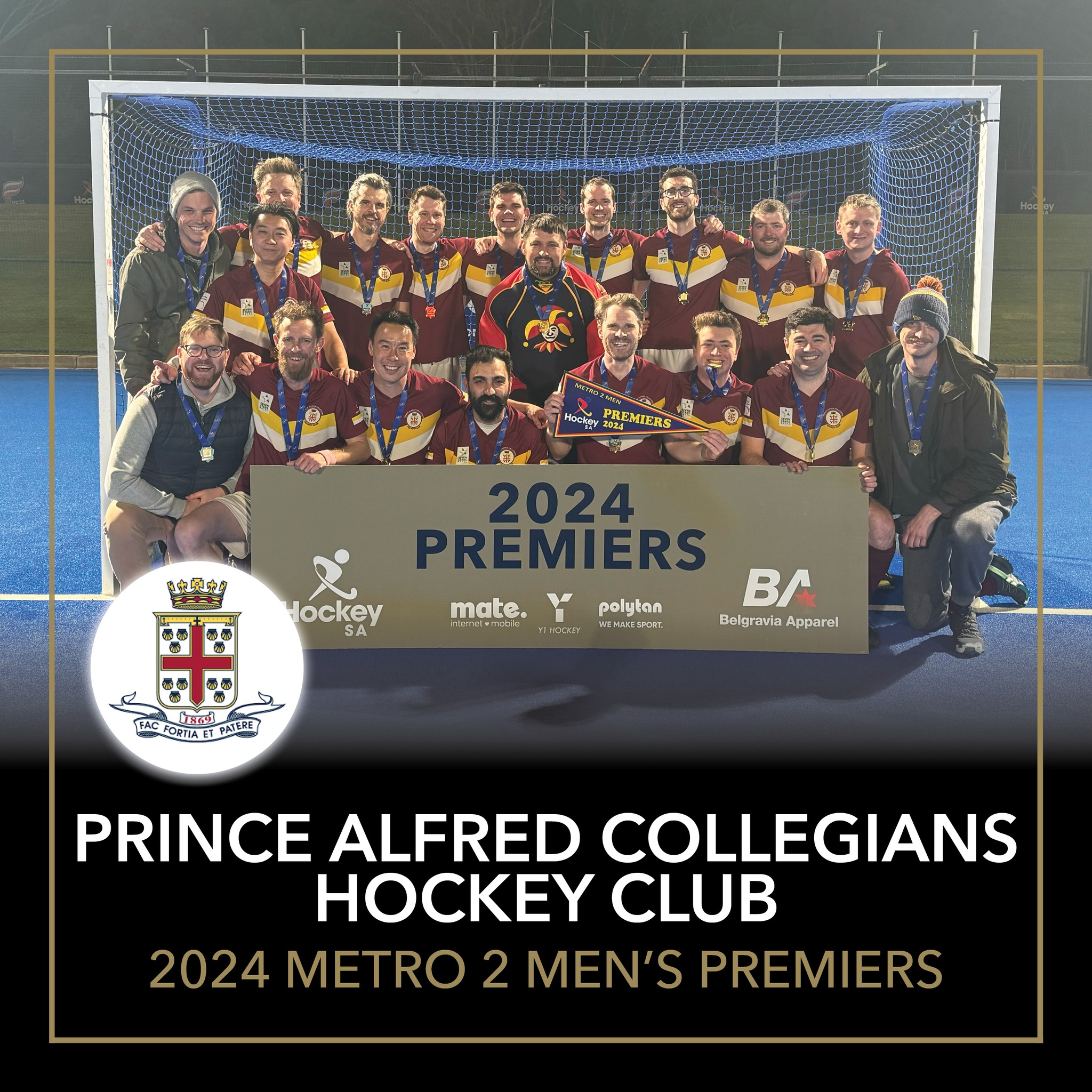 Hockey SA - Congratulations to Prince Alfred Collegians...