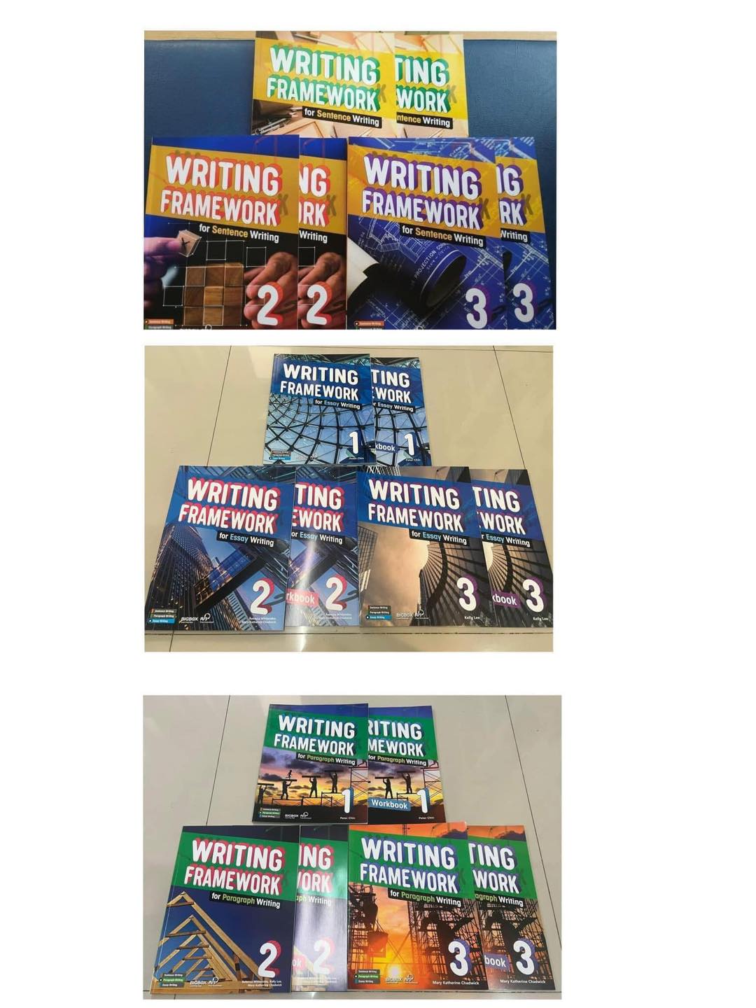 Kiddy Book - มัดรวม #แบบฝึกหัดเขียน ชุด Writing Framework...