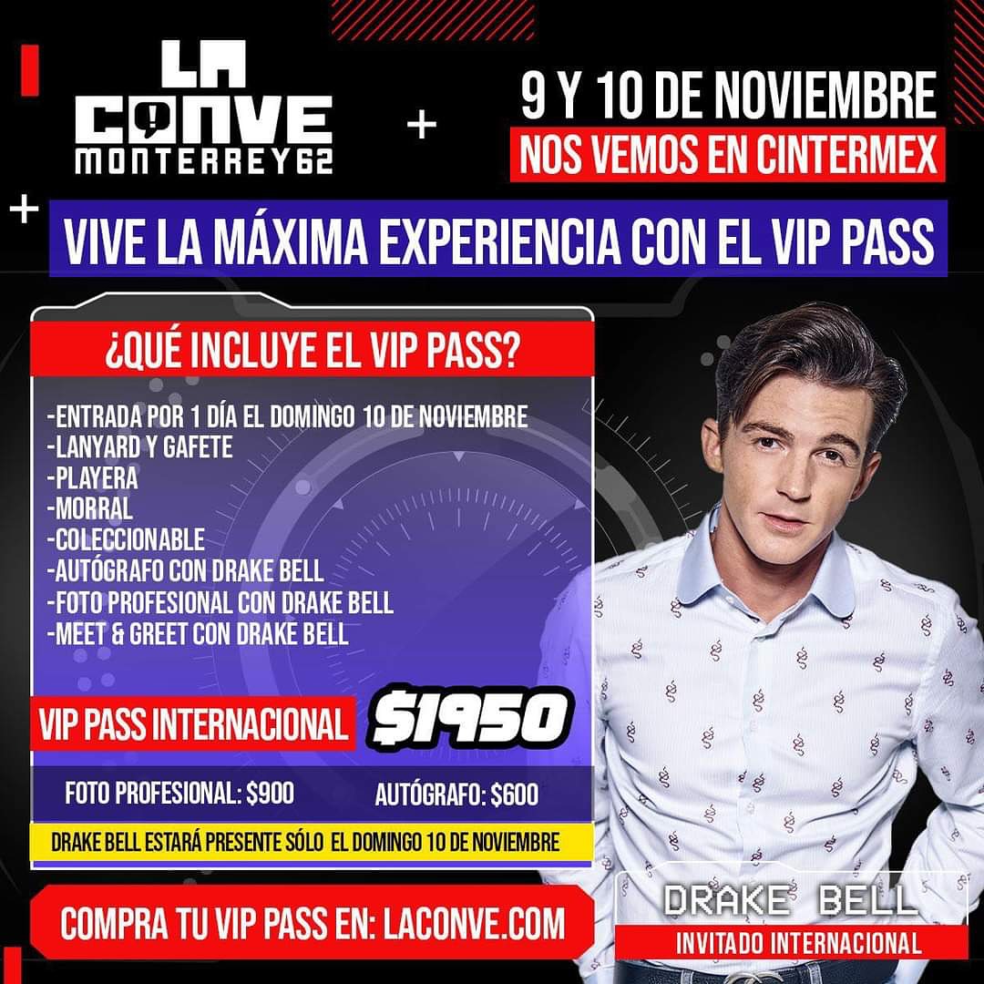 On/Off - ¿Quieres conocer a Drake Bell en persona? 🤩 Aumenta tu ...
