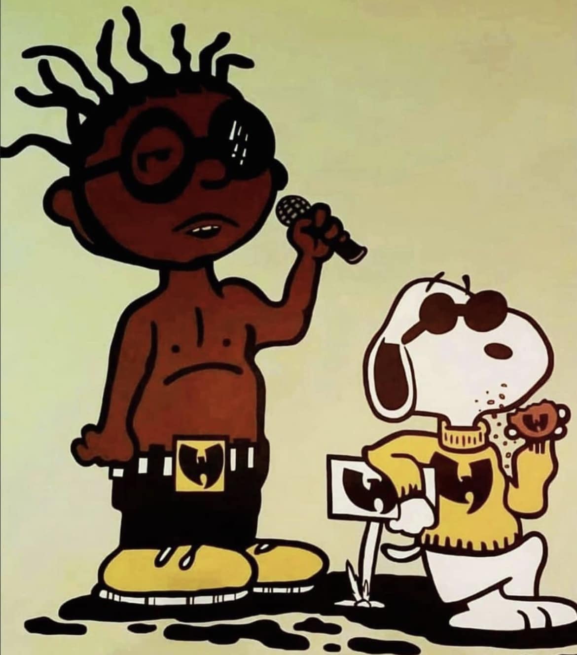 OL' DIRTY BASTARD 👐 #WuTang #Snoopy