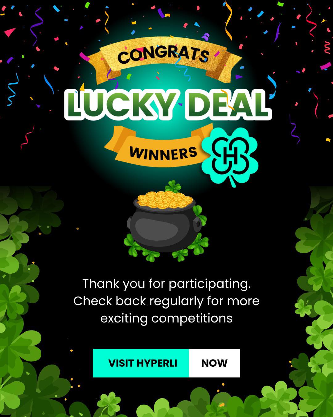 Hyperli - 🎉 Congratulations to our Lucky Winners! 🍀 A... | Facebook
