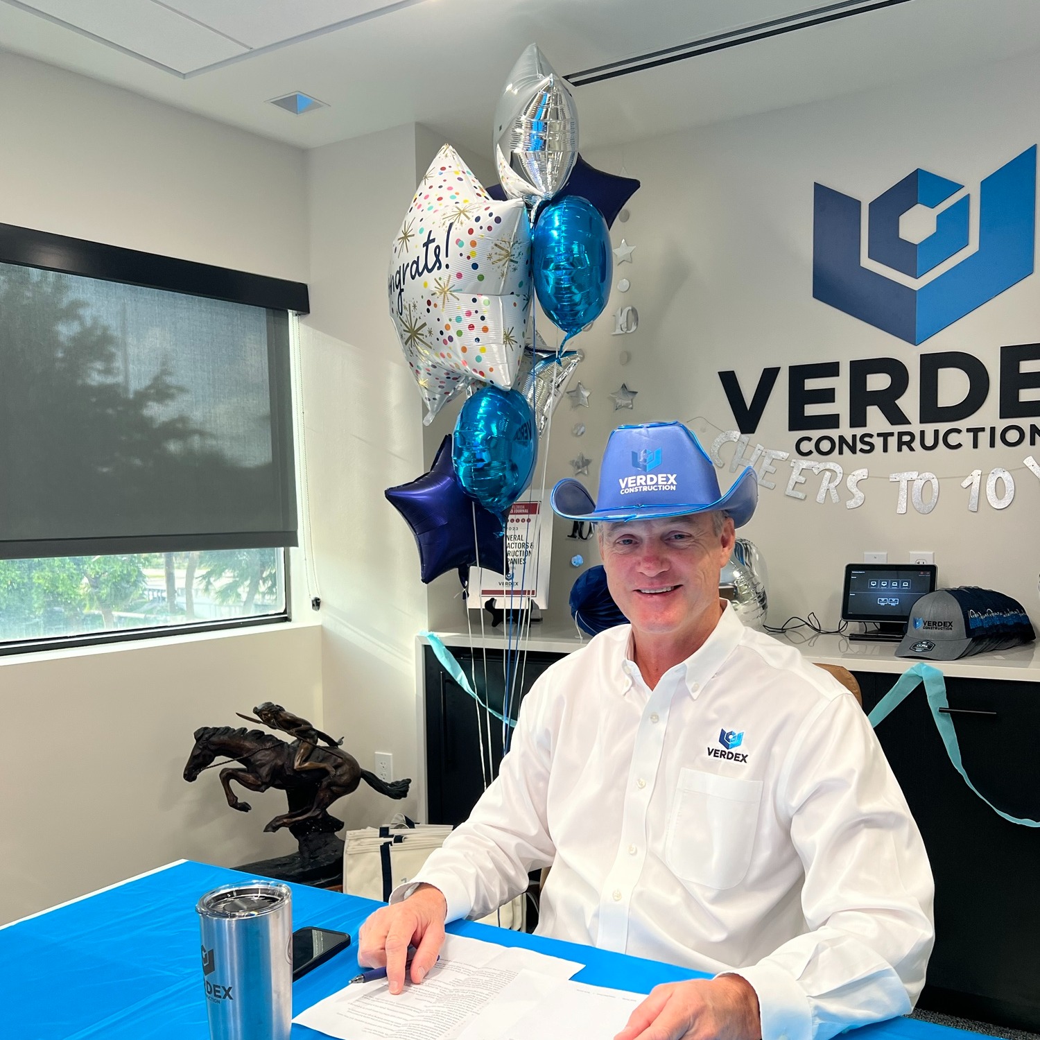 Today, we celebrate 10 amazing years... - Verdex Construction