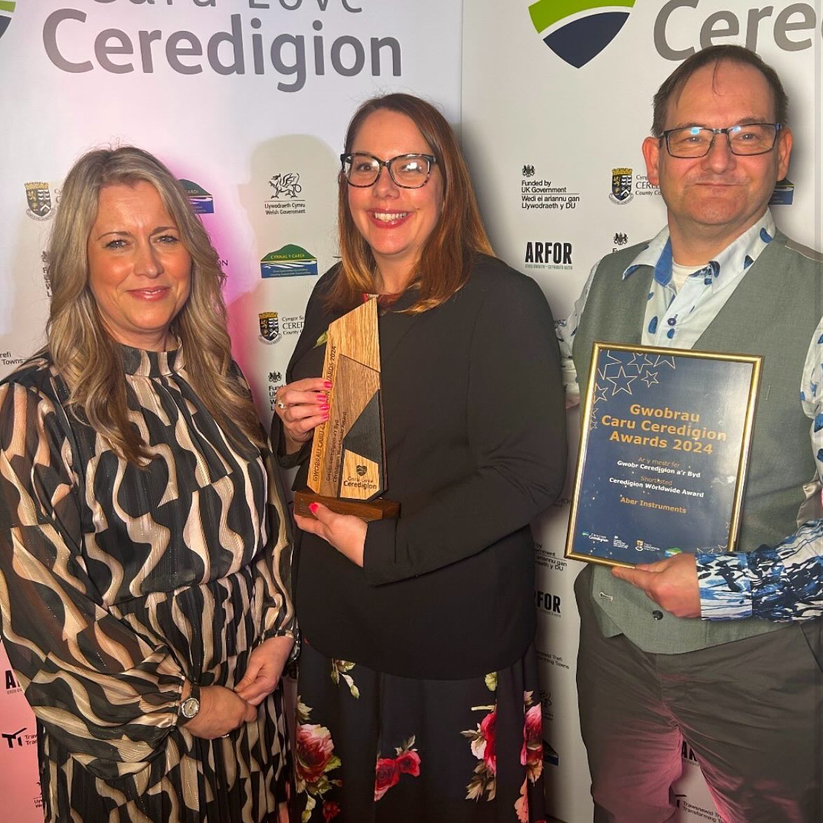 Aber - We won!!! We’re thrilled to share that Aber Instruments has won ...