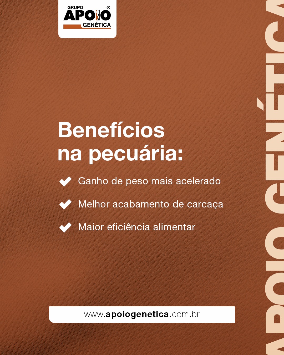 Grupo Apoio Genética - 💥 LANÇAMENTO APOIO GENÉTICA 💥 Acompanhe o ...